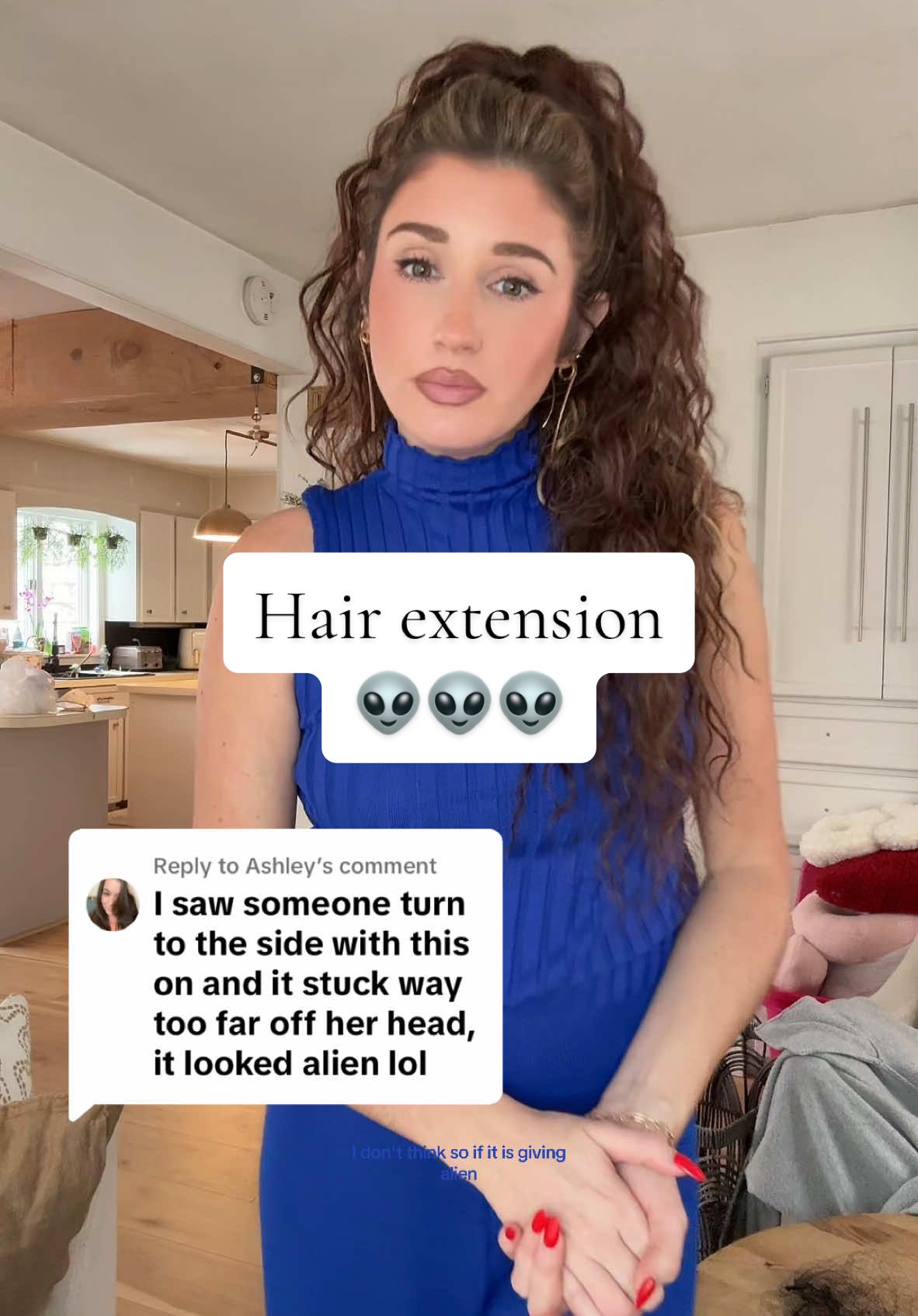 Replying to @Ashley if I changed your mind about it, it’s linked! 👽 #hairextensions #clipinhairextensions #clipinextensions #clipinponytail #TikTokShop #tiktokmademebuyit 