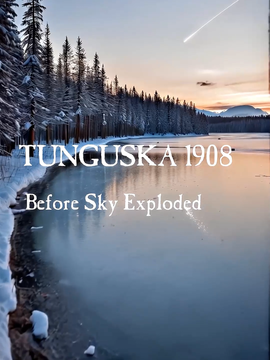 Tunguska 1908 | An explosion a thousand times more powerful than the Hiroshima bomb! Explore the mystery behind the largest explosion ever recorded in modern history. Travel back in time to Siberia and discover what life was like moments before the impact of a cosmic event that left scientists and historians intrigued. What caused this catastrophe? A comet or meteor? Or something else? @Hailuo AI (MiniMax) #animaze_ai #history #tunguskaevent #siberia #scientist #mystery #curiosity #exploration 