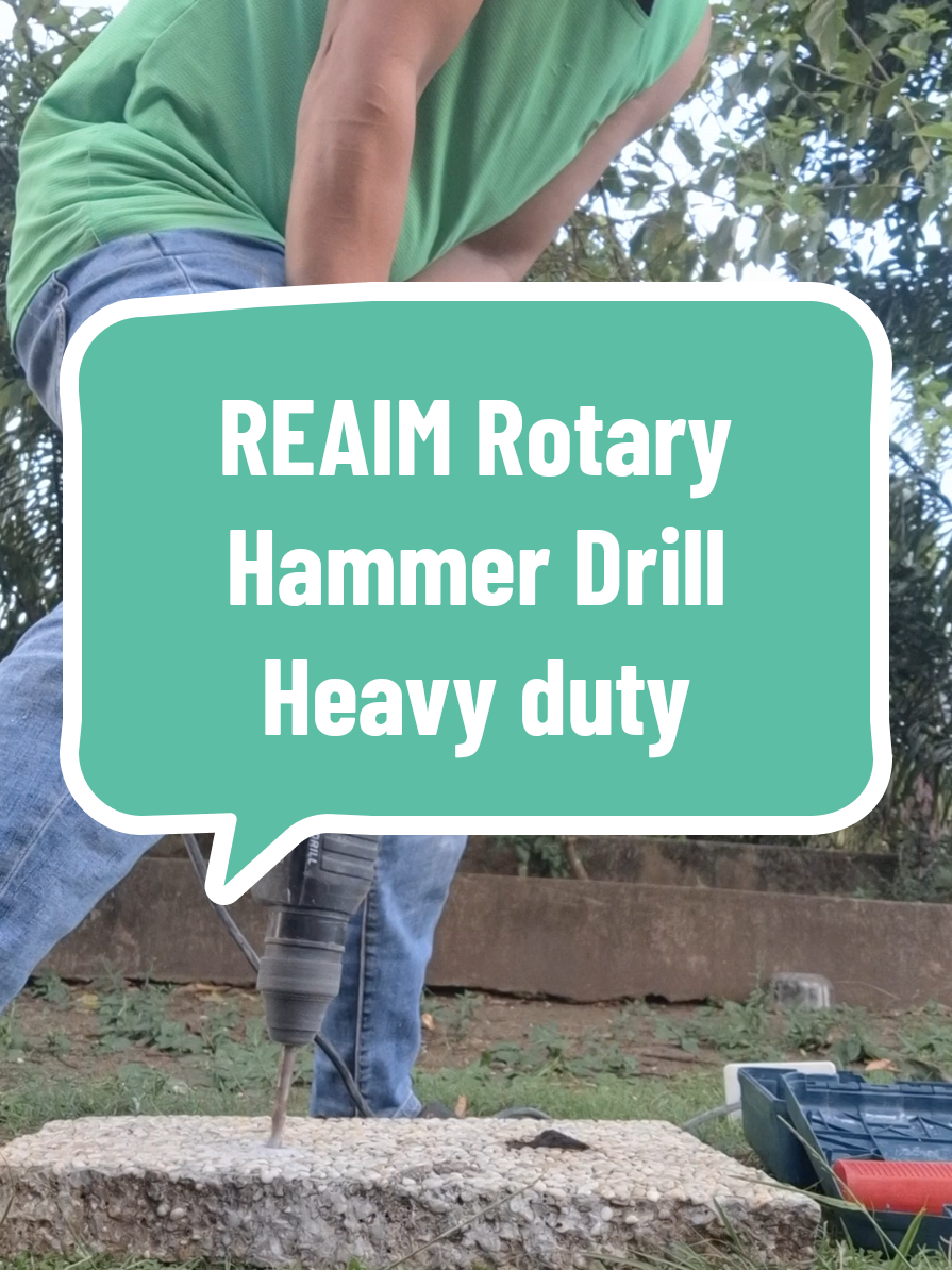 #REAIM Rotary Hammer Drill Heavy duty#creatorsearchinsights #TikTok Shop On Trend