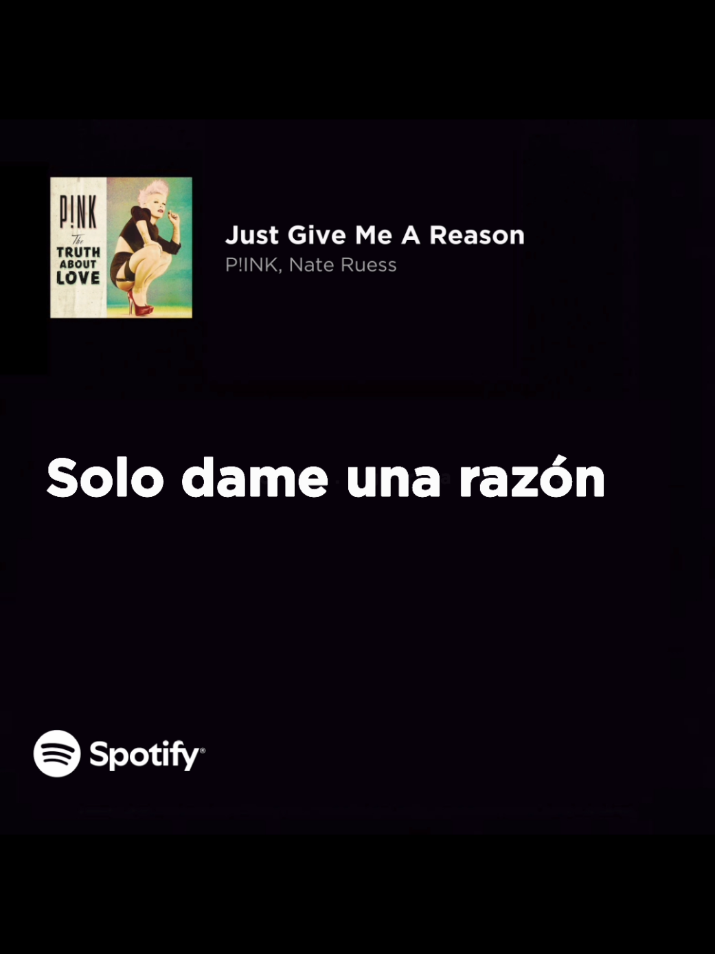 #pink #nateruess #justgivemeareason #subtitulado #fyp #viralllllll #foryou #espanol #thetruthaboutlove #musica #lyrics #parati 