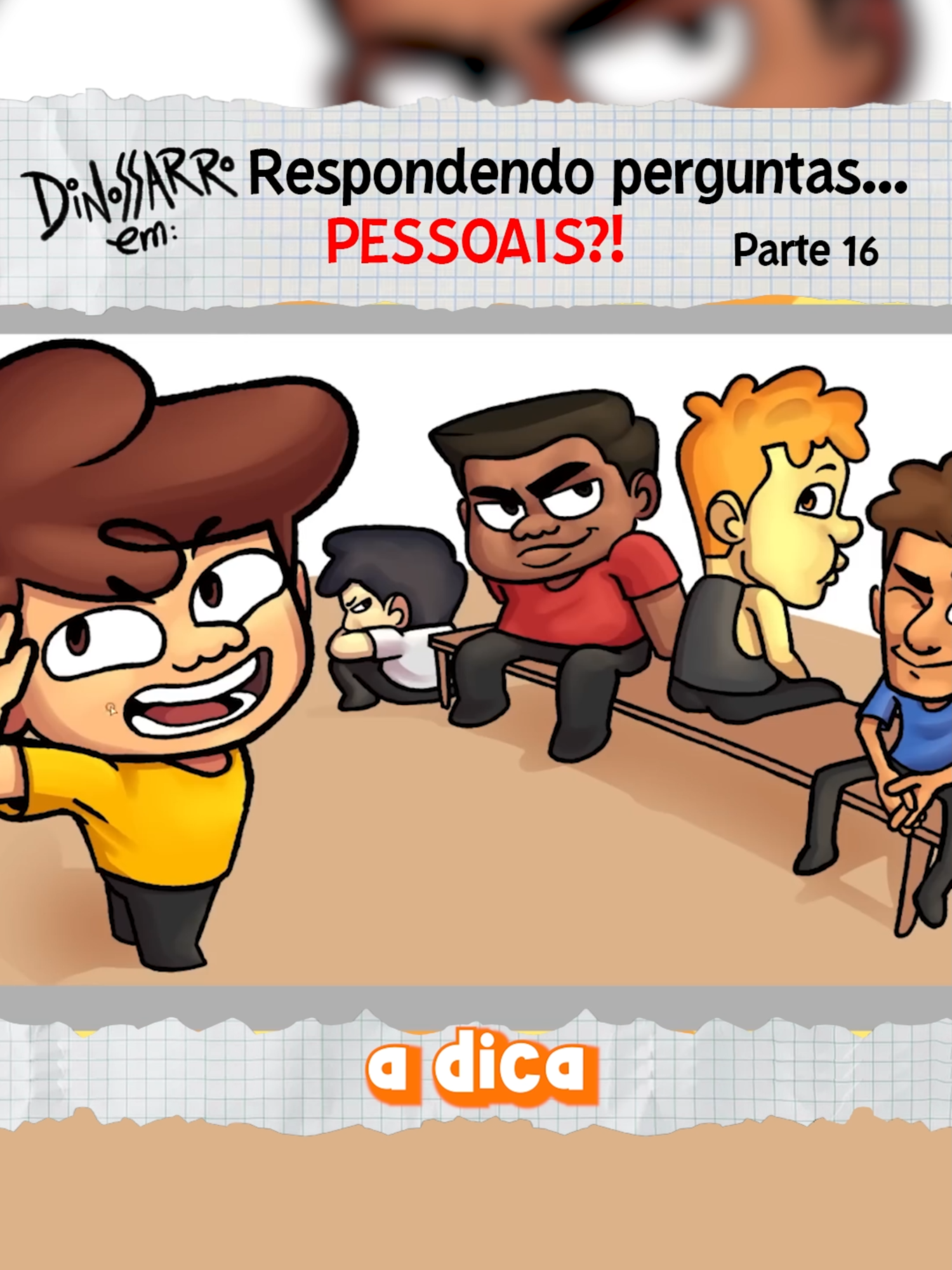 Respondendo perguntas...PESSOAIS?! / Parte 16 #dinossarro #animação #desenho #animado #historia #anime #pergunta #resposta