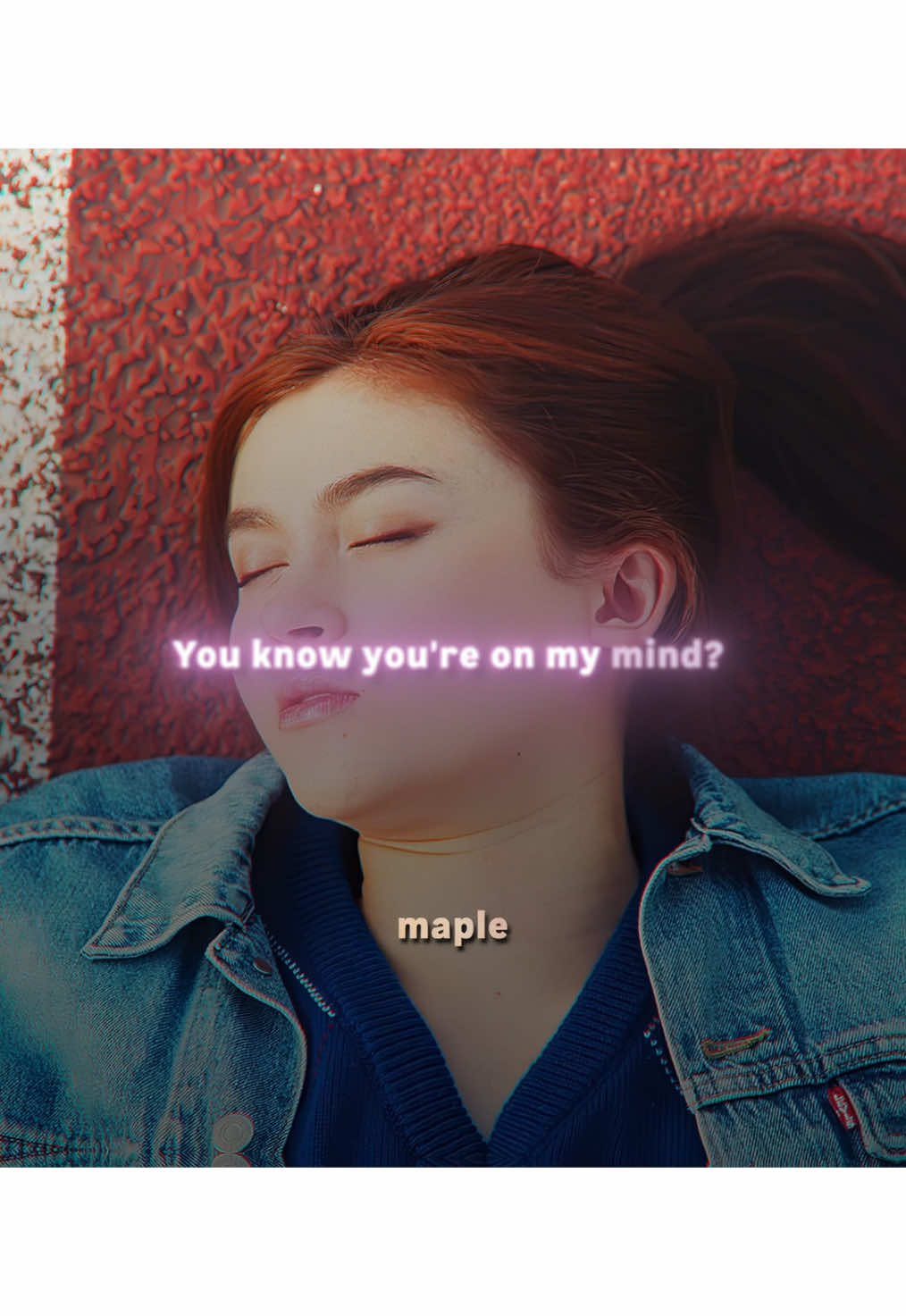 U know ur on my mind… || scp: candra.scp ; petraxescenes and scpems || #xokitty #minho #kittysongcovey #toalltheboysivelovedbefore #tatbilb #xokittyedit #aepmaple #foryoupage #famoussquad 