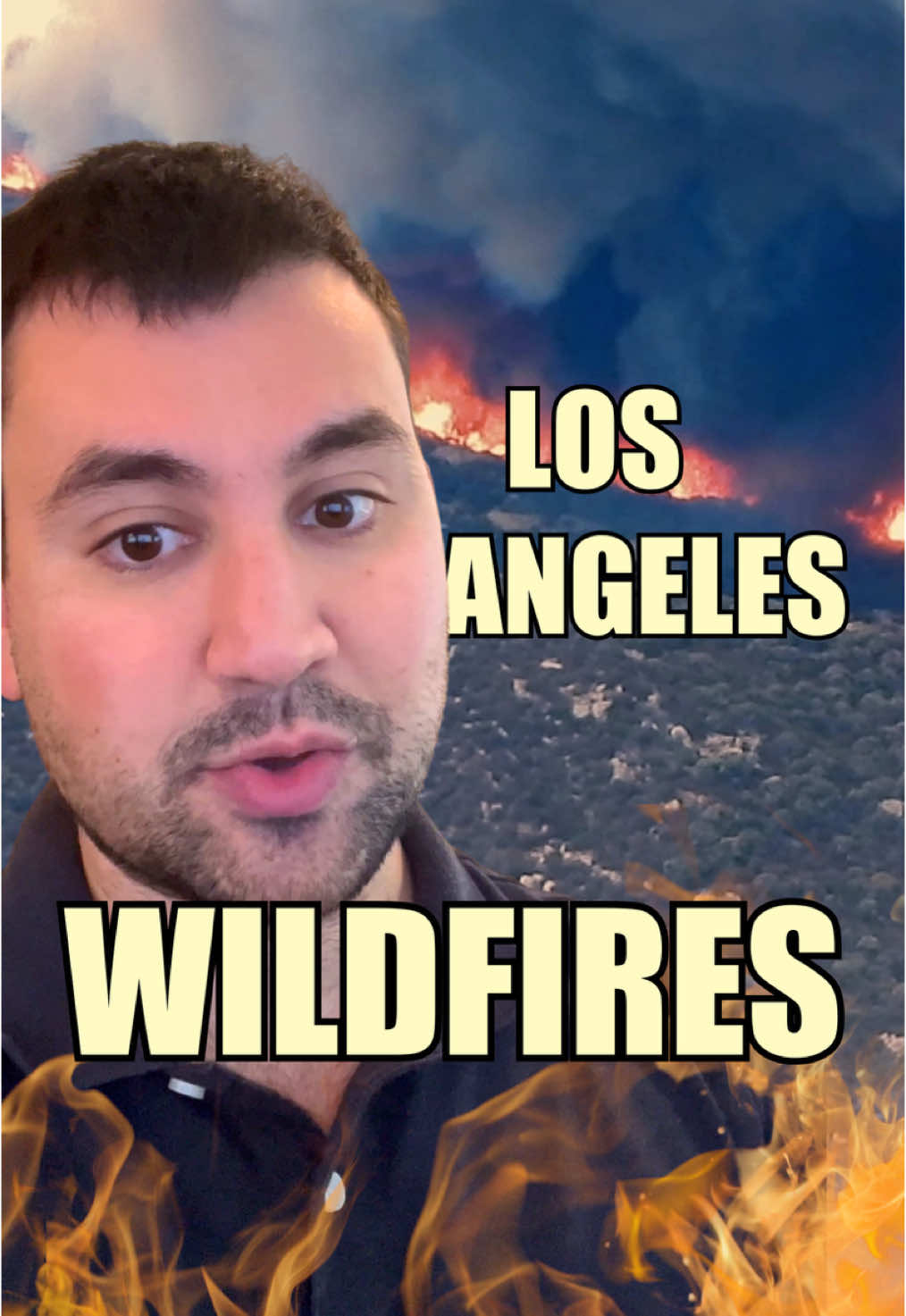 don’t be mad but the la fires actually are climate change related :/  #lafires #la #losangeles #wildfires #climatechange #globalwarming 