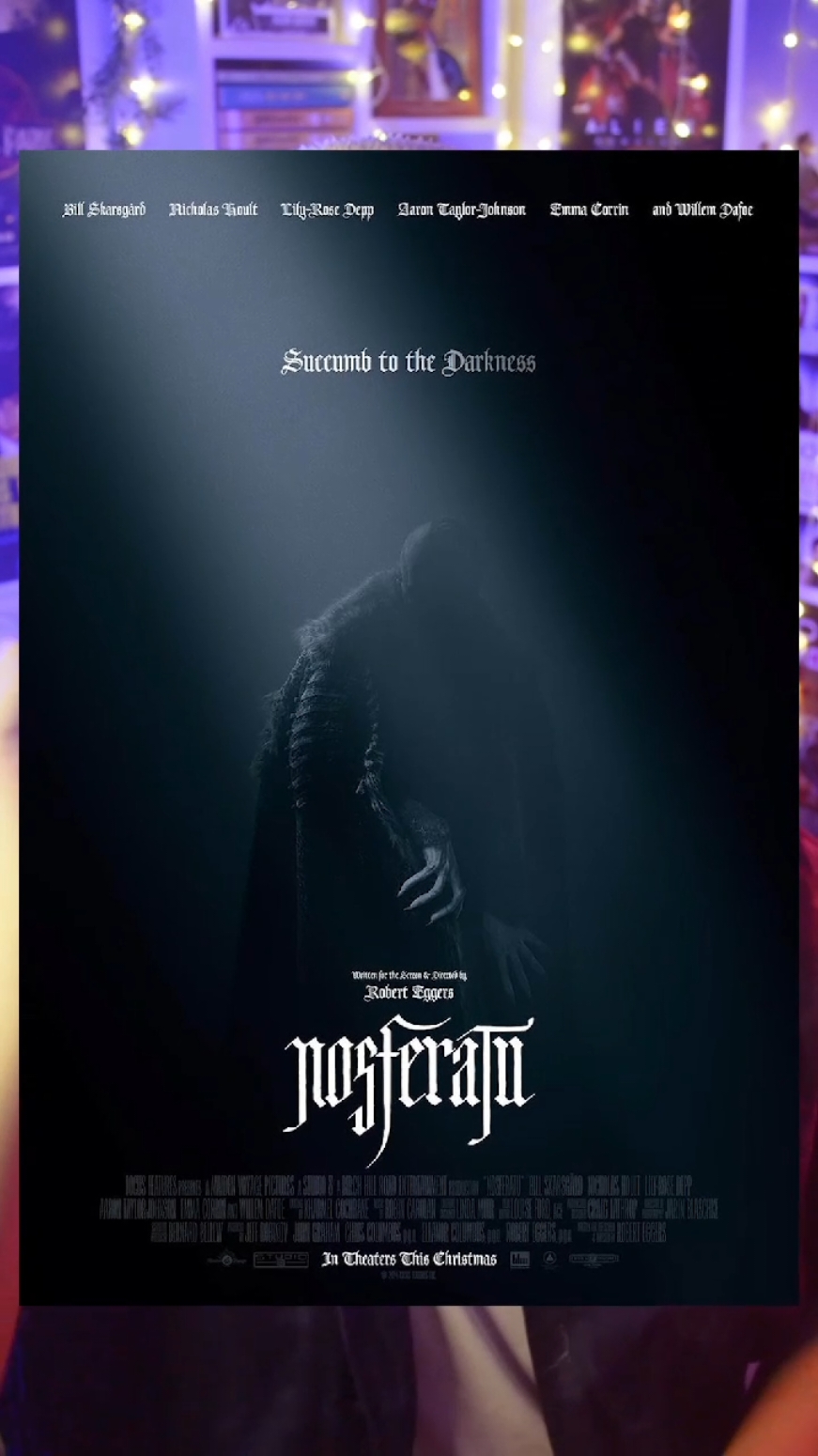 #Nosferatu es magnífica 🤩 pero el diseño del vampiro no me convenció.😔 #roberteggers #lilyrosedepp #nicholashoult #billskarsgård #nosferatu #orlok #condeorlok #terror #recomendacion #opinion #recomendaciones #cine #peliculas #peliculasrecomendadas #peliculasdeterror #recomendation #opinions #billskarsgard #vampiro #vampiros #2025 #willemdafoe 