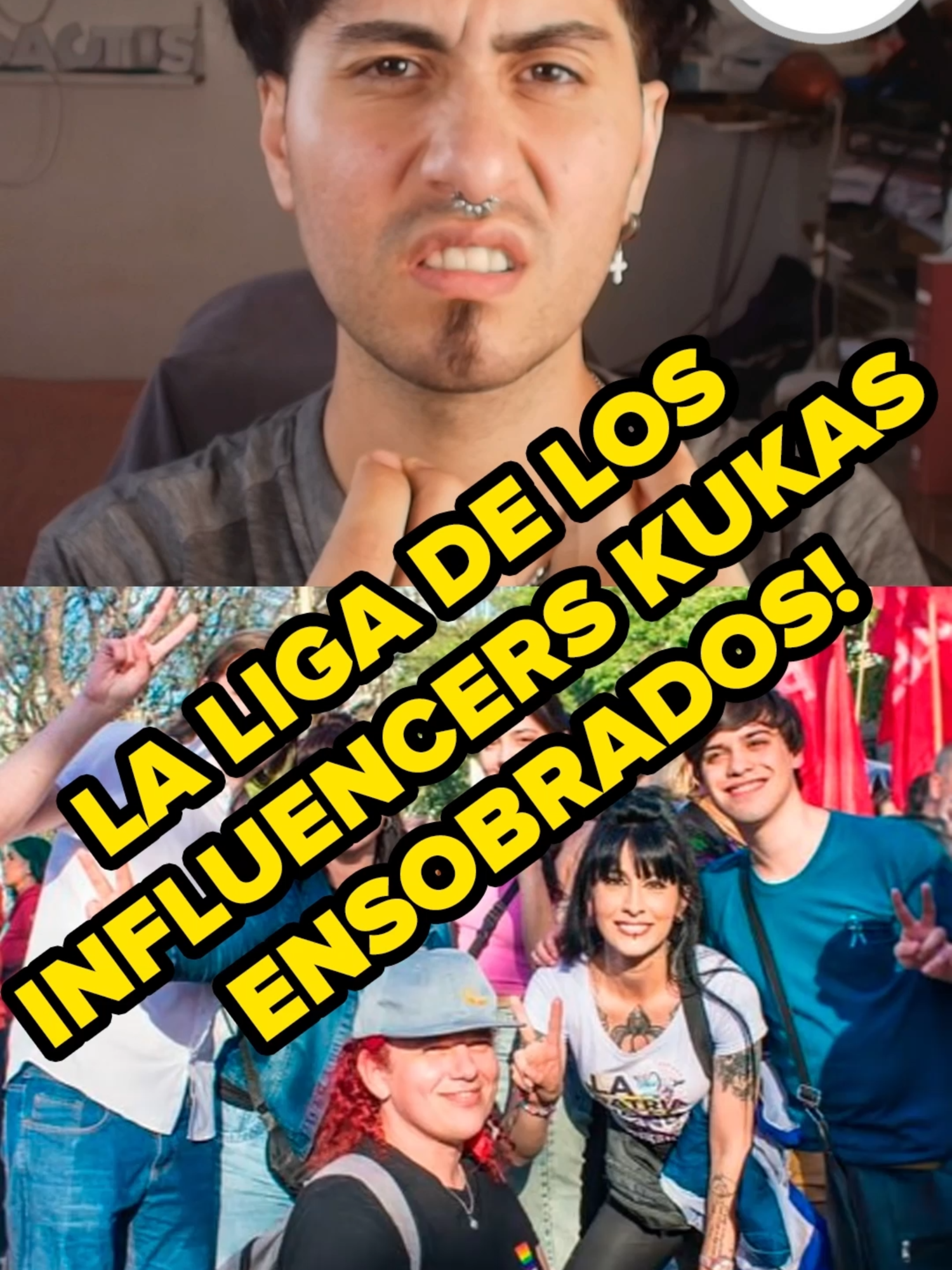 LA LIGA DE LOS INFLUENCERS KUKAS ENSOBRADOS #AGARRALAPALA #kirchnerismo #milei #lalibertadavanza #vivalalibertadcarajo #FACTOSCONADRIAN