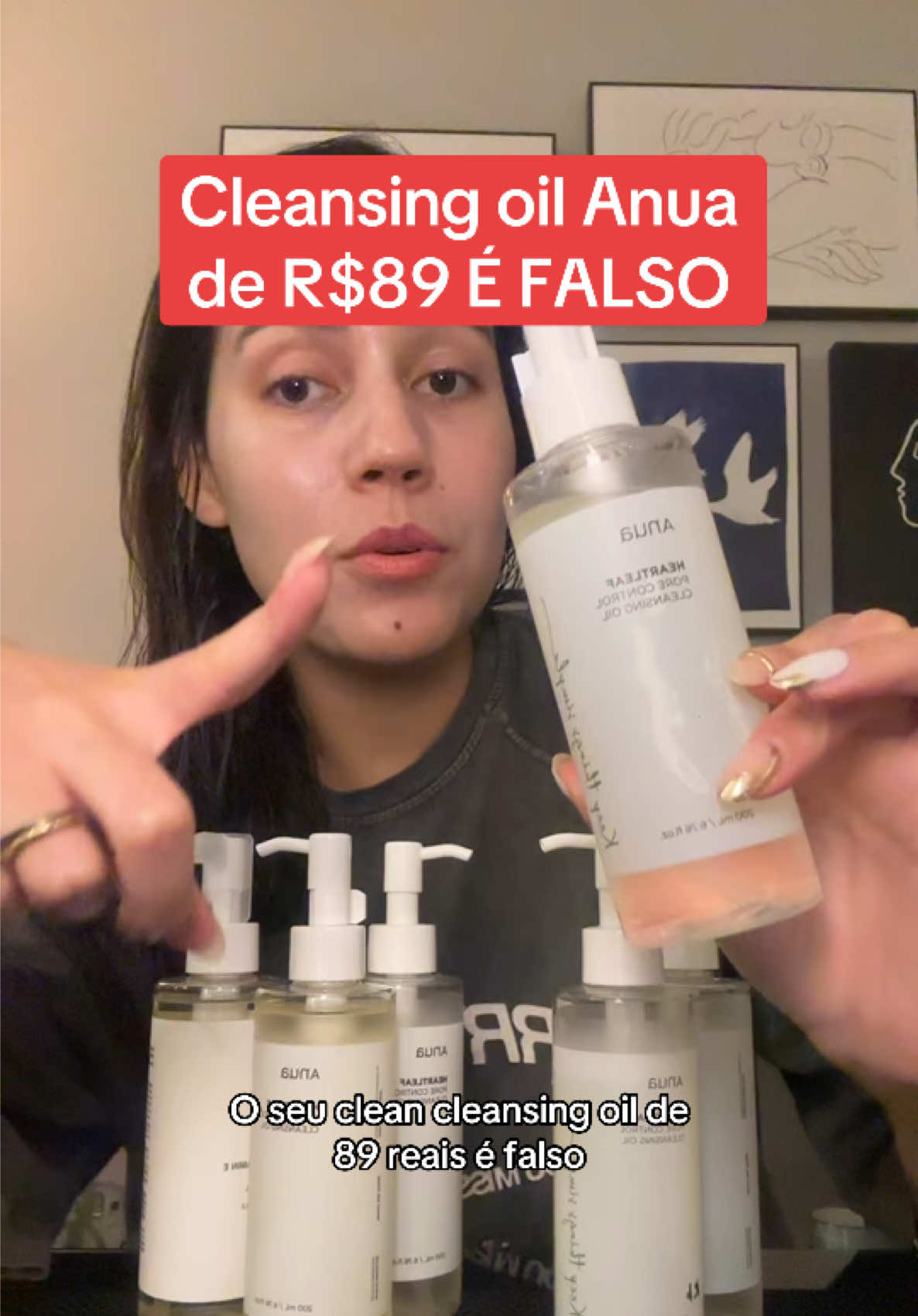 Cleansing oil da Anua na Shopee Original e Falso? Onde comprar? #cleansingoil #anua #shopee #kbeauty #skintok #produtoscoreanos 