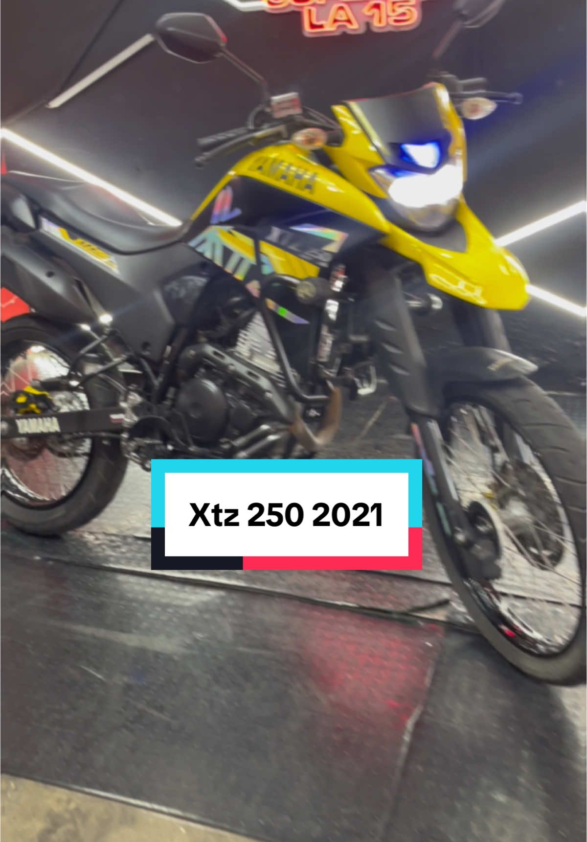 Xtz 250 modelo 2021 🤤 #xtz250 #yamaha #cali #amarillo #fyp 