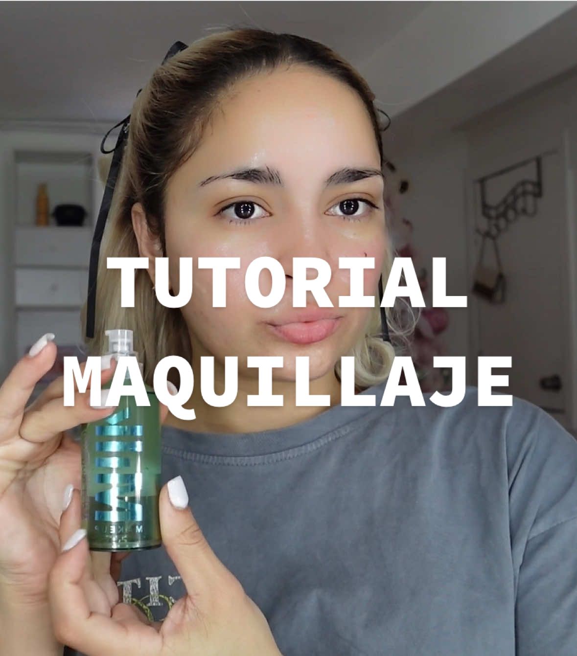 Replying to @✨Gisselle✨ productos utilizados en este video: @milkmakeup setting powder y primer. @Hourglass Cosmetics concealer. @Morphe Cosmetics setting spray & browser. @ONE SIZE BEAUTY setting spray & lip liner. #tutorialmaquillaje #maquillaje #makeuptutorial 