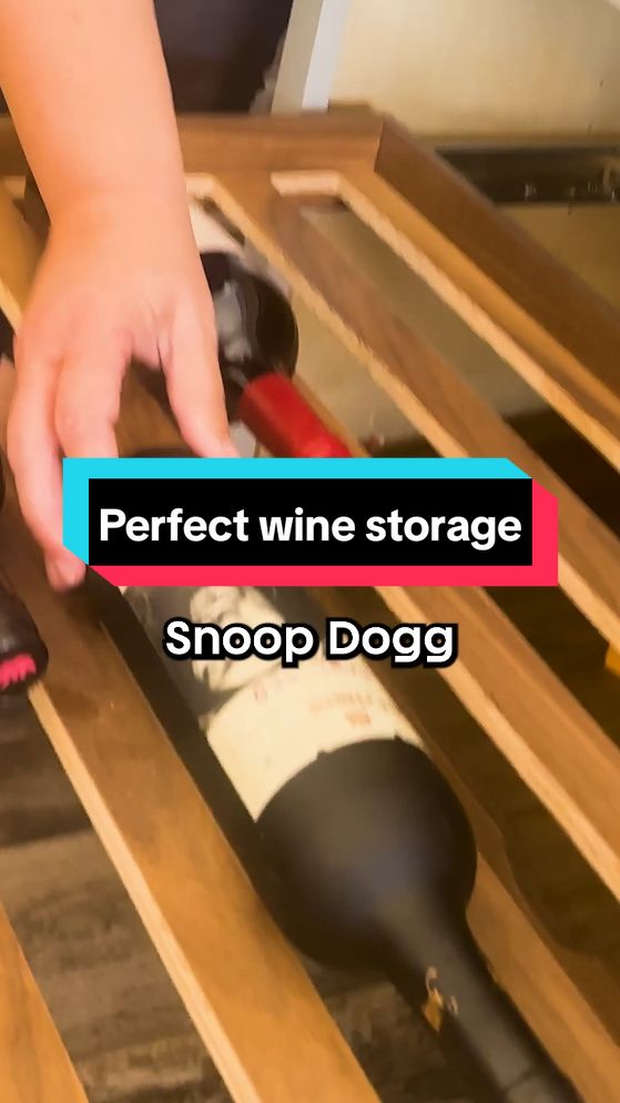 Say Hello to Perfect Wine Storage! 🍷✅ #hometips #kitchentips #wine #winedrawer #fyp 