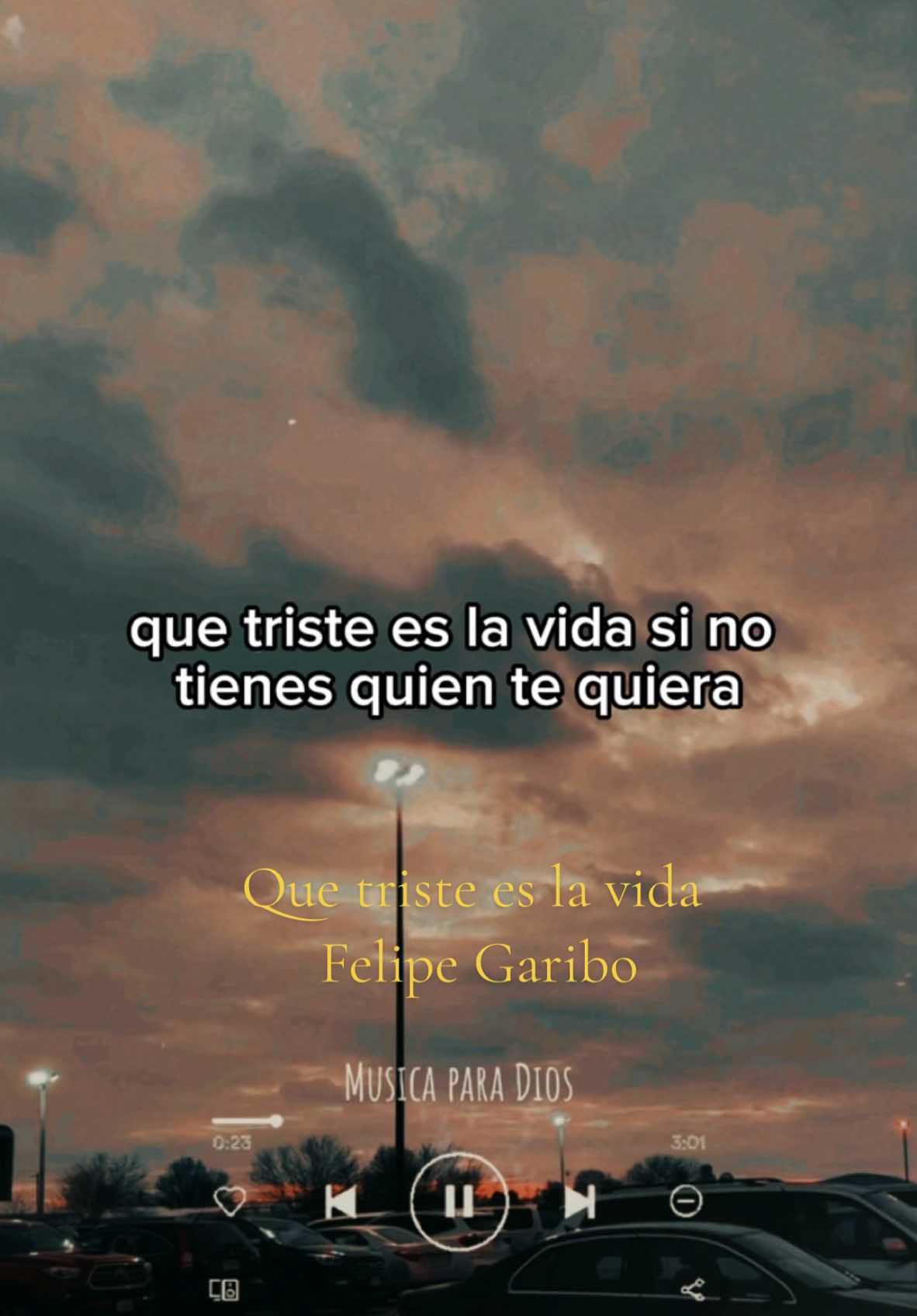 Que triste es la vida Felipe Garibo #CapCut #musicadeadoracion #alabanzas_cristianas #juventudcristiana #alabanza #paratii 