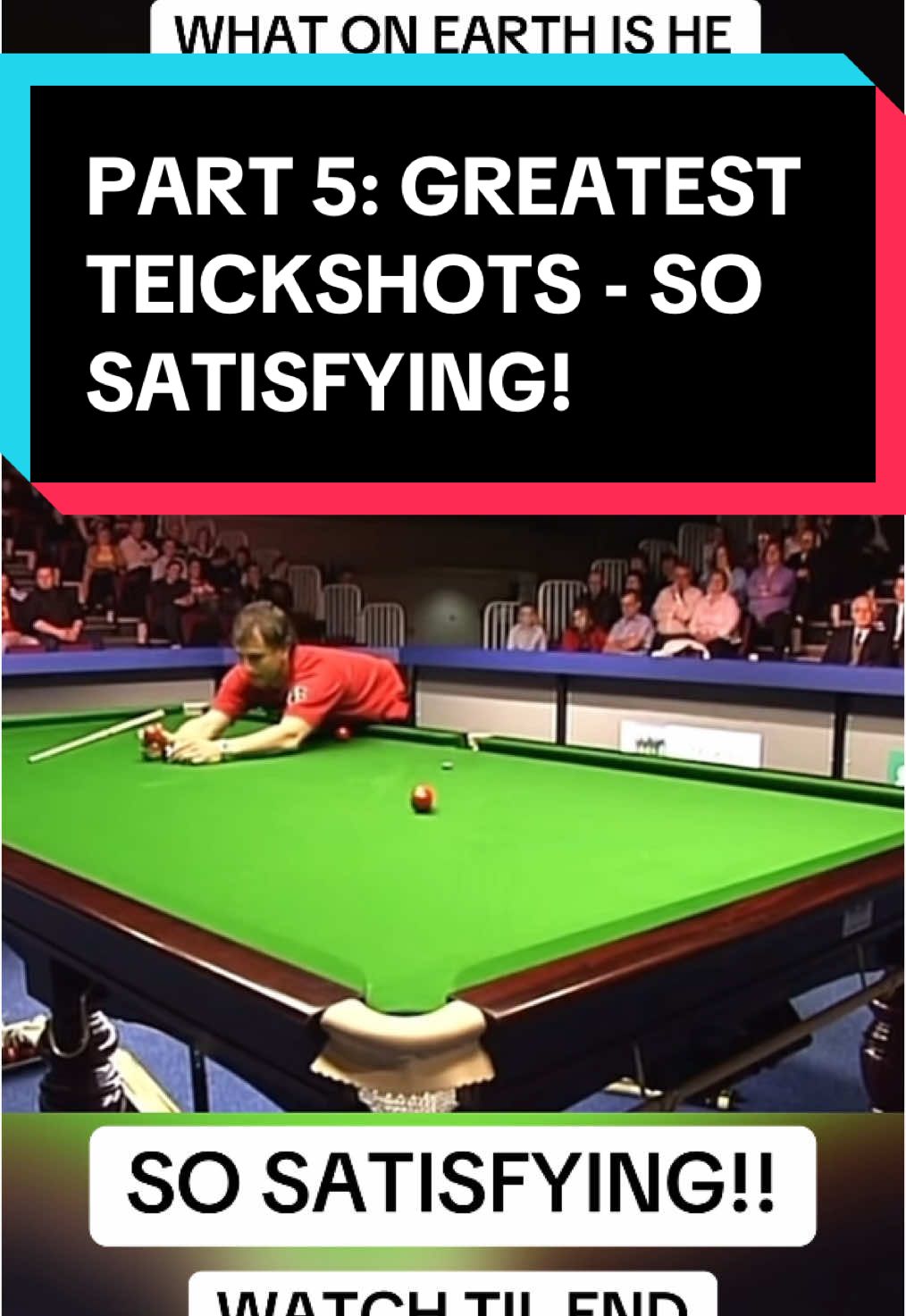 Part 5: GREATEST TRICKSHOTS - WHAT ON EARTH #CapCut #snooker #wow #trickshot #viral #balls #epic #fypシ゚ #fyp #sports #fypシ゚viral🖤tiktok #8ball 