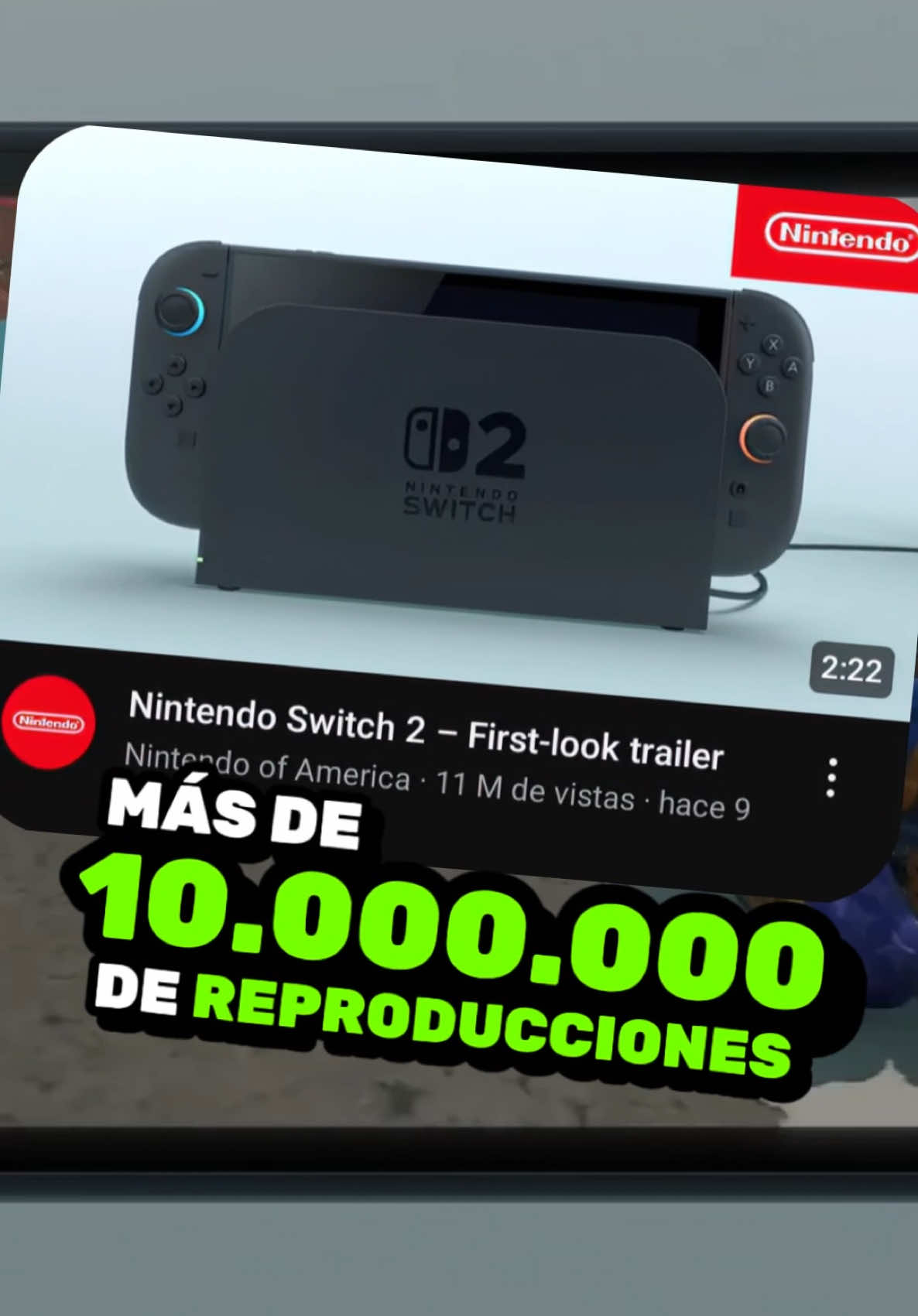 La Nintendo Switch 2 tiene un ERROR muy GRAVE en su DISEÑO 😨 #nintendo #nintendoswitch #switch #gamerentiktok 