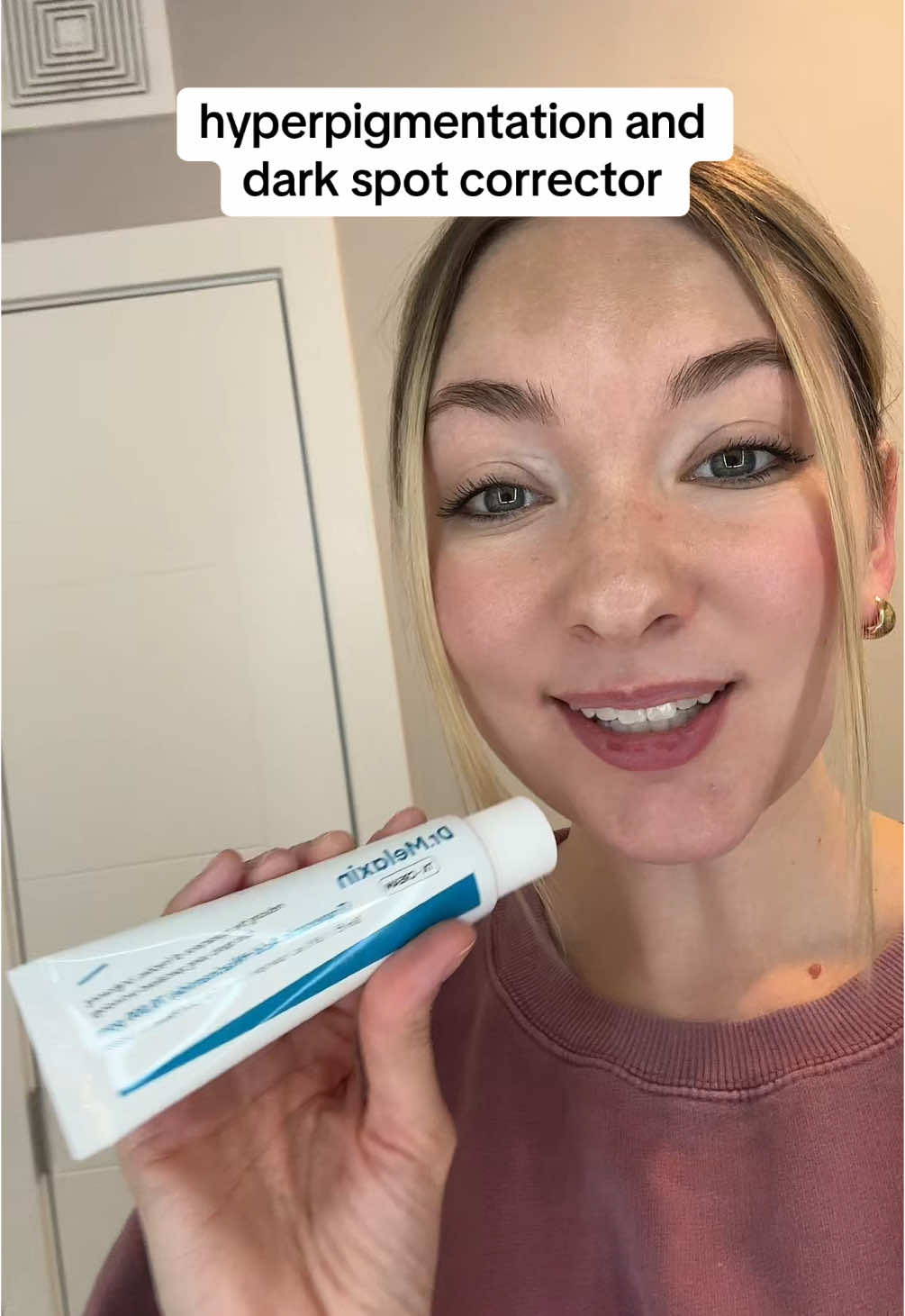 My melasma really bothers me and I’m so glad I found something that works! #darkspots #darkspottreatment #darkspotsonface #acnemarks #melasmaskincare #melasmatreatment #fadedarkspots #koreanskincare #txcream #drmelaxin