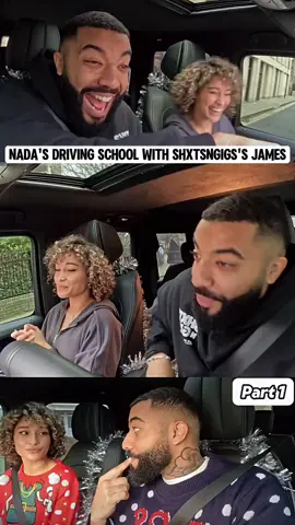 Part 1  Nada's Driving School with ShxtsNGigs's James. #shxtsngigs #podcast #shxtsngigspodcast #funny #lol #fyp 