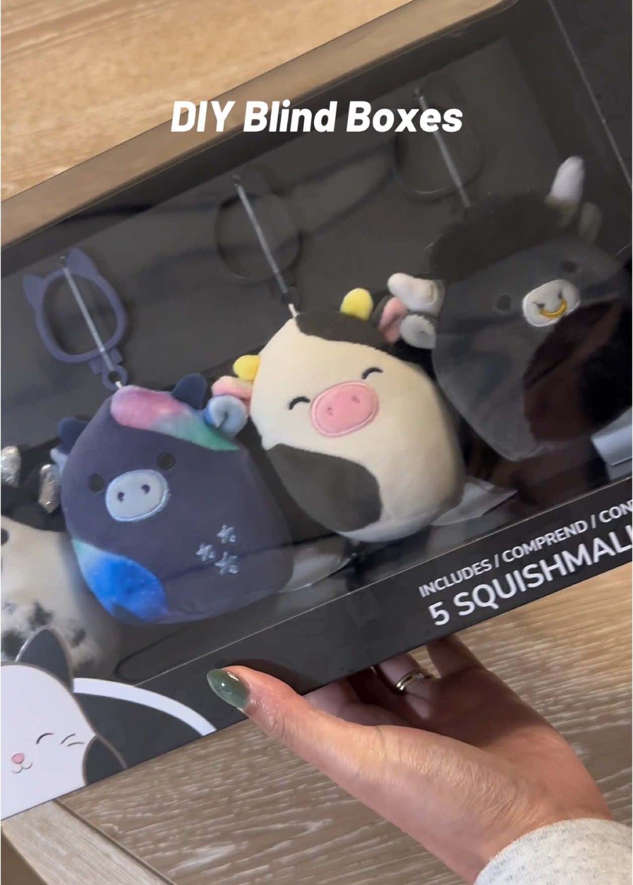 Perfect gift idea for parties or just multiple kids! #squishmallows #blindbox #DIY #giftidea 