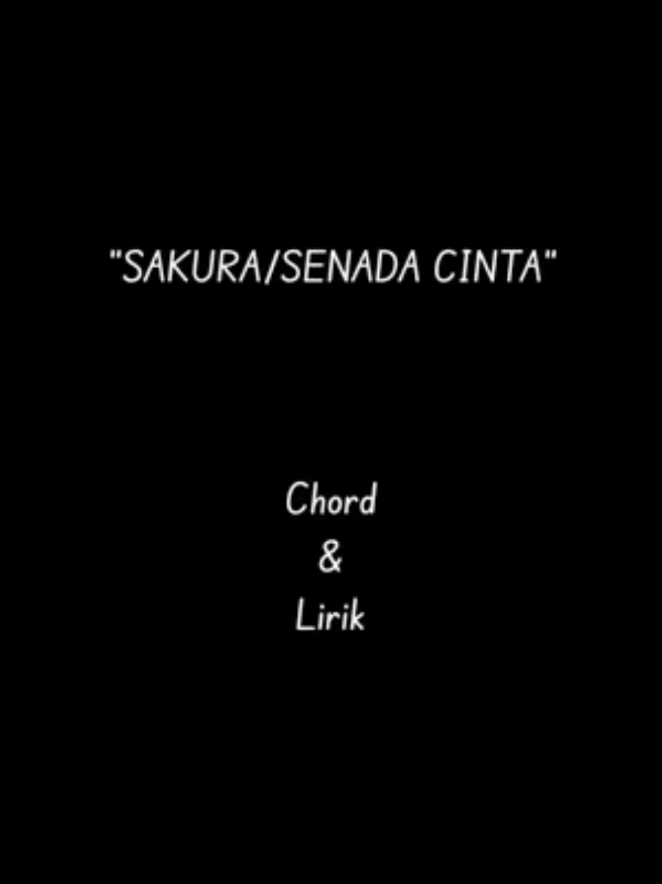 INI KU BIKIN GAMPANG ya, kalo di cover bg Ali pakai chord gantung. Sory untuk chord (C) tekan senar 4 di fret 2 _ judul SAKURA_ Rosa senada cinta #chorddasar #liriklagu #rosa #lagulama  #coverlagu #lagiviral #fy #fyppppppppppppppppppppppp #fy #fypdongggggggg #fypage 