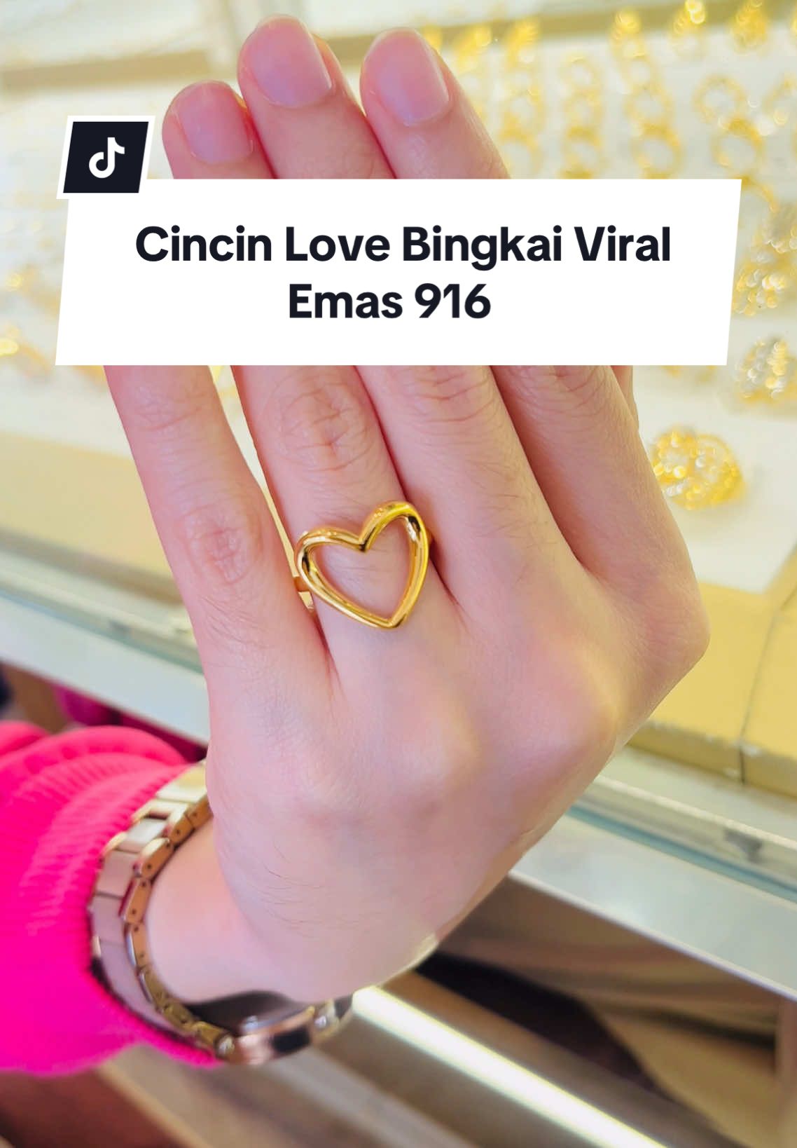 Terkejut wey tak sangka harga dia macam ni tapi quality on top! 😣☝🏻  #foryou #emas916 #cincinbajet916 #emasoriginal #cincin916viral #cincinloveviral 