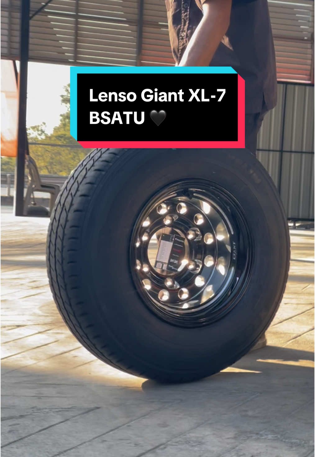 👀 Lenso Giant XL-7 ขอบ 14 7.5 ET-45 6/170 สี BSATU x Michelin XCD2 225/75R14 🖤 #เลิฟแอนด์เดียร์ตลาดไท #lenso #เลนโซ่ #GIANT #xl7 #xl7ใส่แล้วเท่ #xl7คู่หูตัวจริงสิงห์บรรทุก #ล้อบรรทุกหนักเลนโซ่ #ยางxcd #ยางบรรทุกxcd2เท่านั้น #