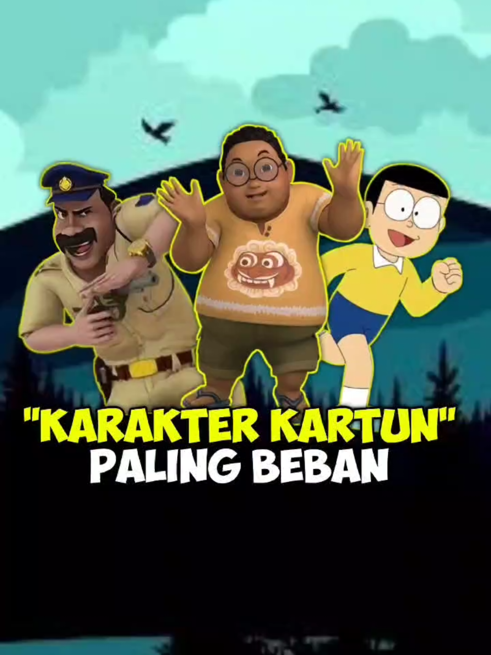 Karakter Kartun Paling Beban