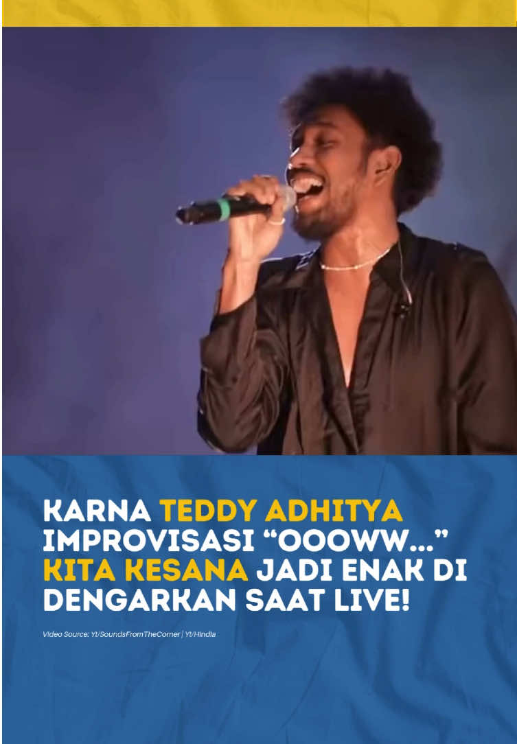 Siapa disini juga ikutan teriak “OooOwww” pas Hindia bawain Kita ke Sana saat live?! Hayo ngakuu!😆 @Hindia @Teddy Adhitya  #hindia #kitakesana #teddyadhitya #fyp 