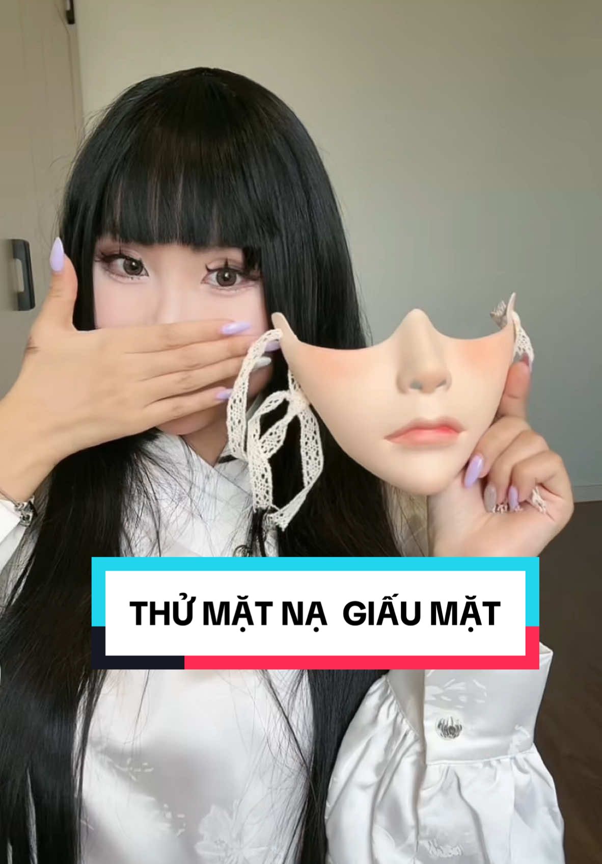 Thấy cũng ảo thiệt đó, đeo kính vào mất đường viền là như thiệt nha #goclamdep #makeupchallenge #reviewlamdep #doublesunday #makeup#tiktokgiaitri  