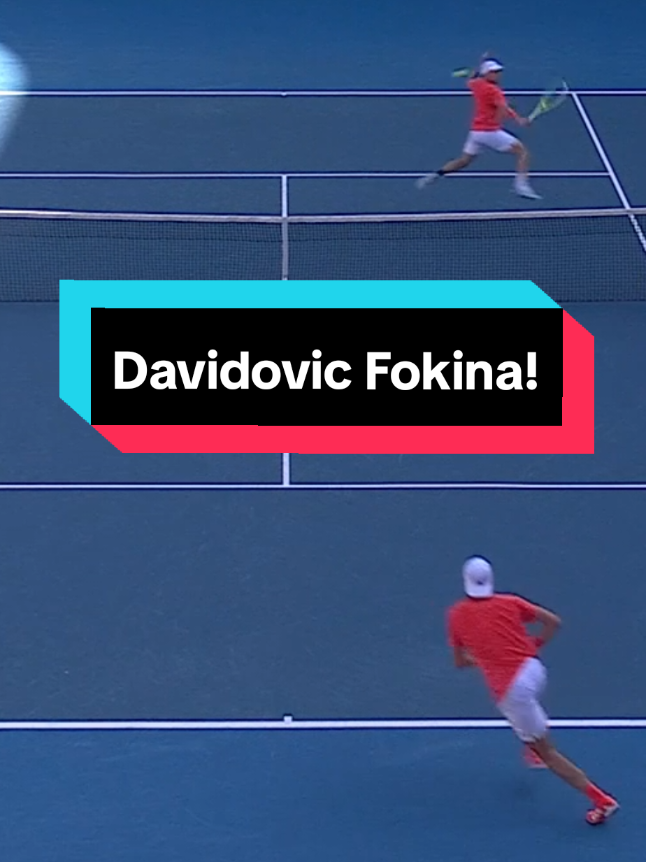 😲 #DavidovicFokina #Mensik  #AusOpen @Wide World of Sports @ESPN @Eurosport #wowow 