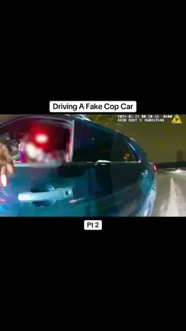 Driving A Fake Cop Car. #policeoftiktok #foryoupage #police #copsontiktok #lawenforcementcommunity 