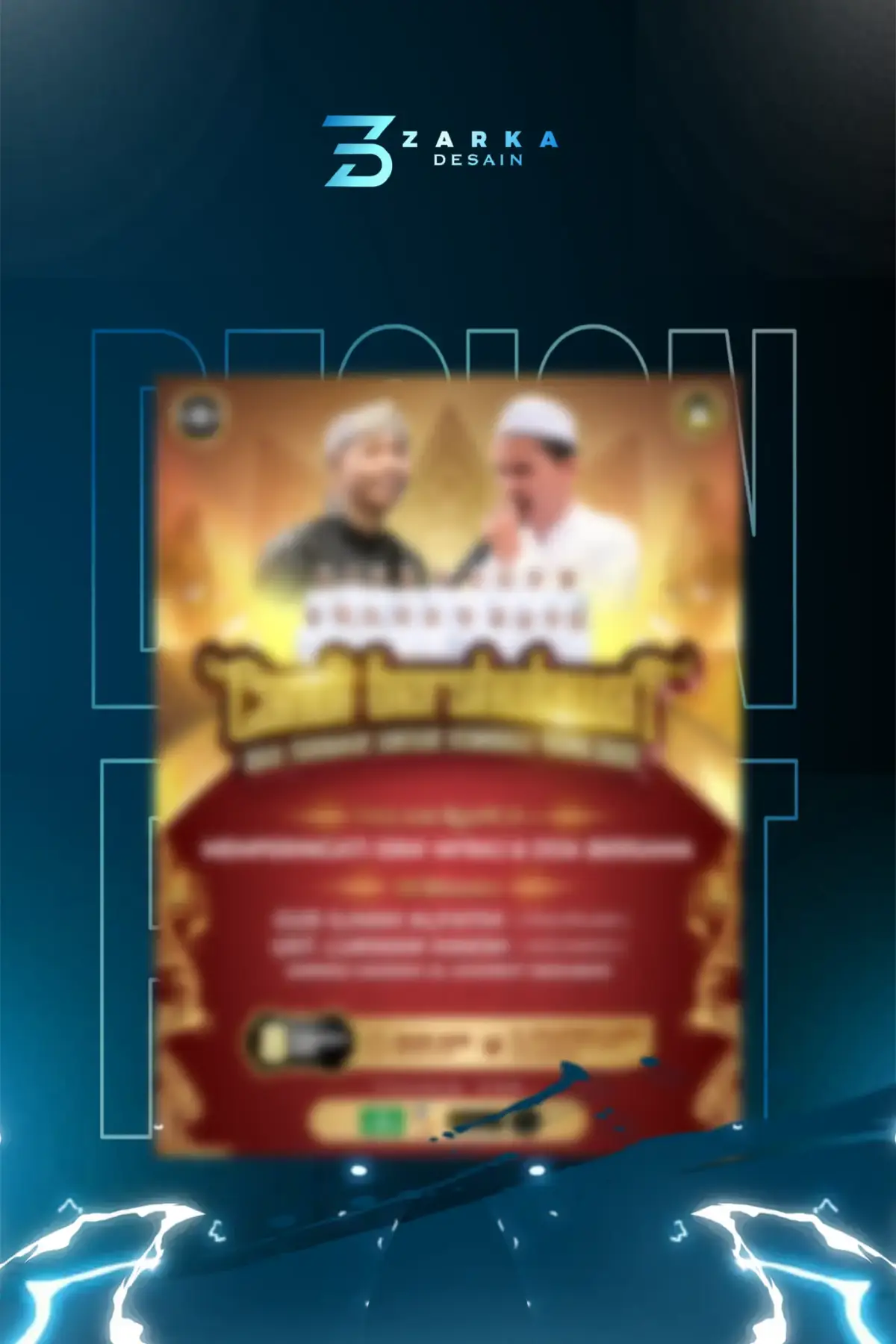 Tyy @abhipraya45_ udah percaya ke zarkadesain🤩🤩 #zarkadesain #fyp #poster #sholawatan #sholawat #jasadesain 
