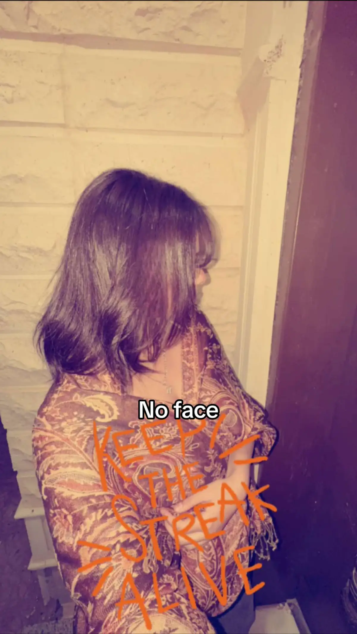 No face