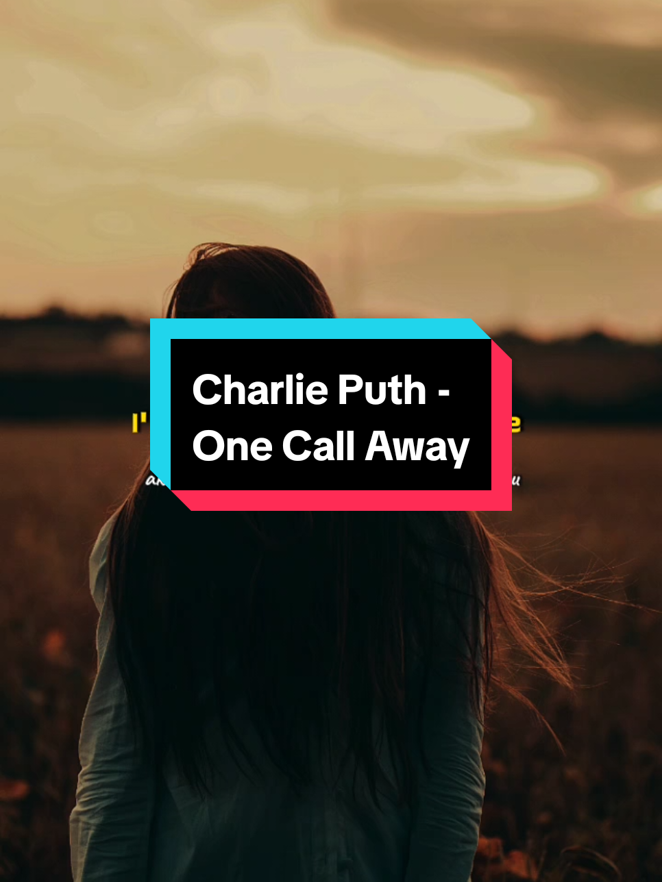 one call away #charlieputh #onecallaway #musicstory #fyp #foryou #CapCut 