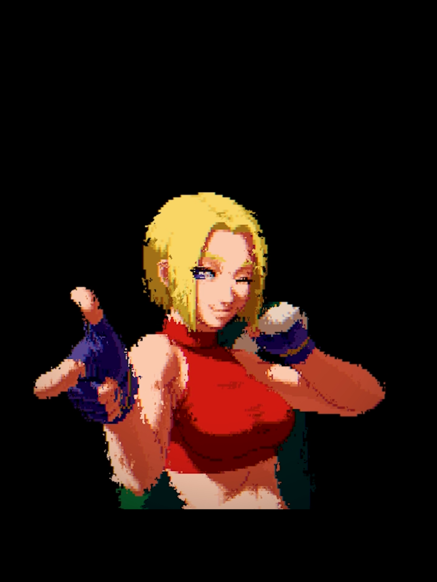 🐕👅| #thekingoffighters  #kof2002  #kofxv  #bluemary  #marykof 