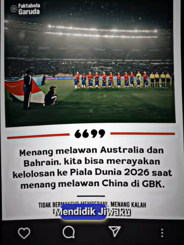 soun ramadhan menjadi saksi timnas Indonesia lolos piala dunia #fyp #xbcyza #timnasindonesia #ultrasgaruda #fyppp 