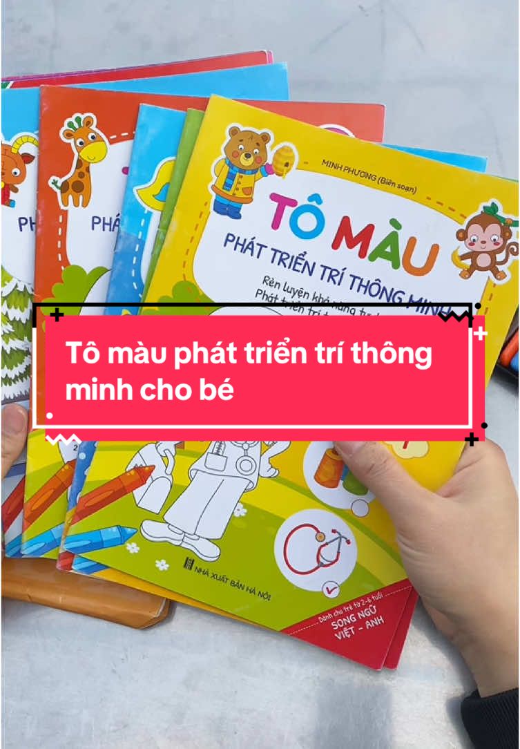 Tô màu phát triển trí thông minh cho bé #taptomau #tove #betapto #to #tomaudongvat #tomauthongminh #sachchobe3tuoi #sachchobe2tuoi #tomau 