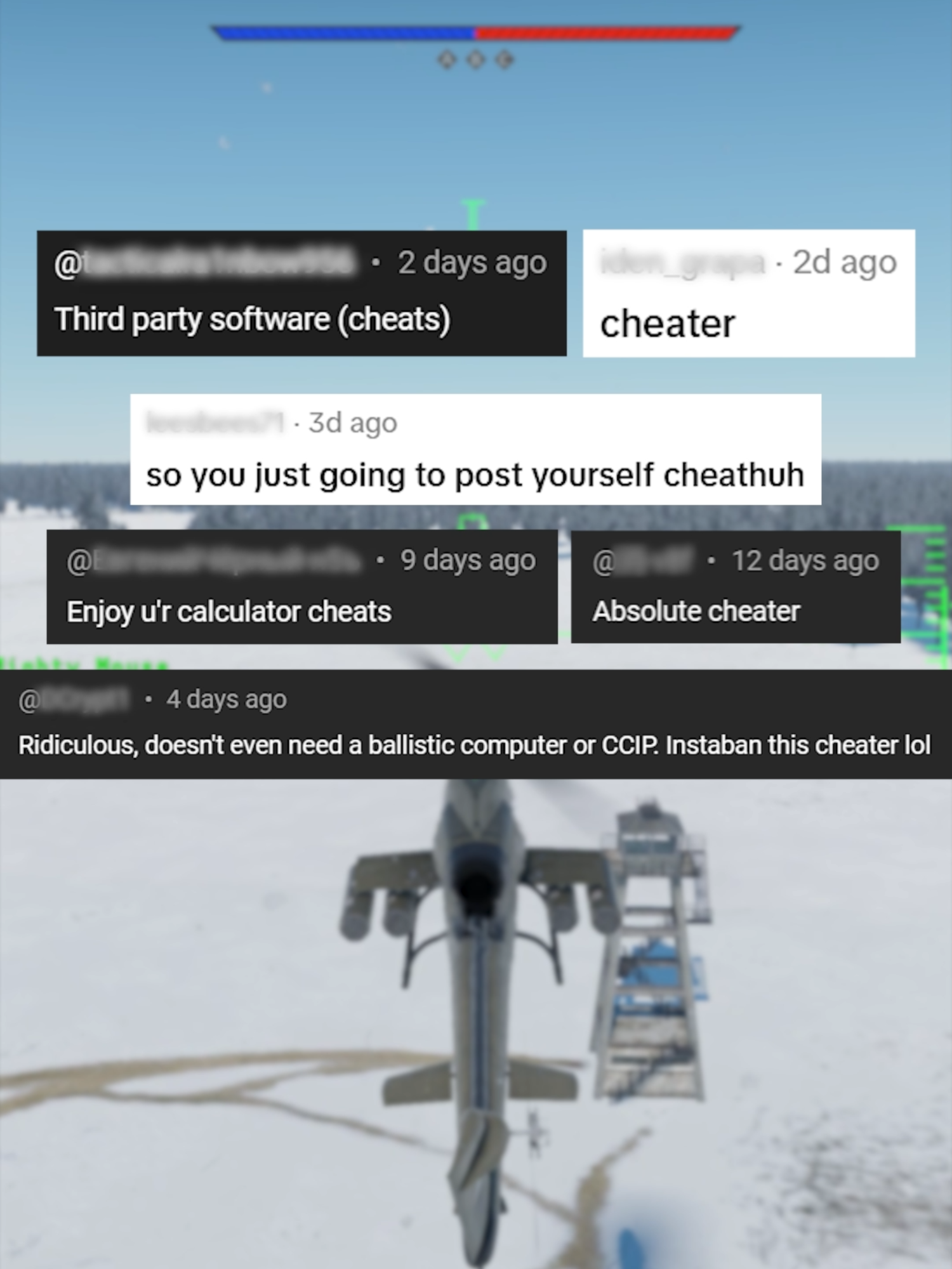 How to look like a cheater (part 2) #warthunder #helicopter #rocket #artillery #indirectfire