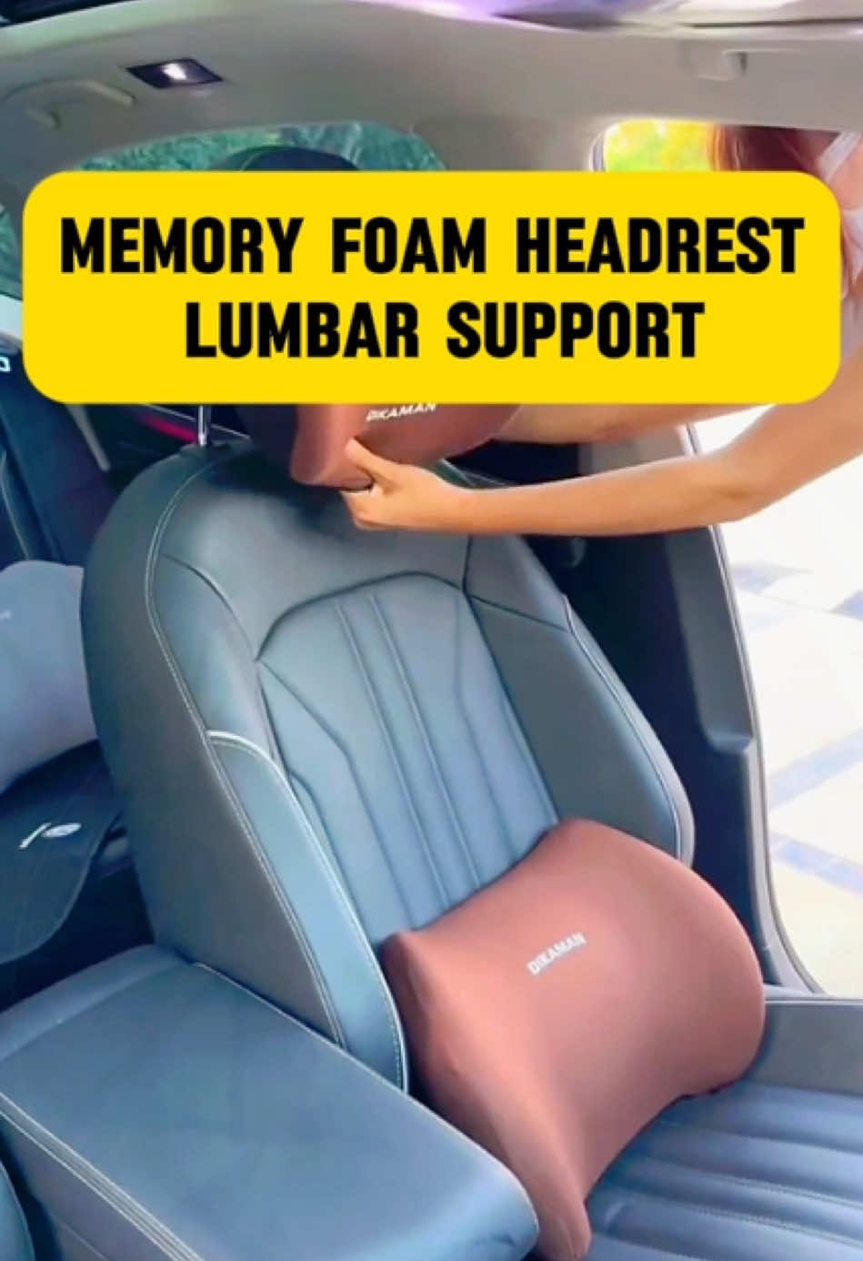 #car headrests #lumbar cushions #car headrest recommendations #car accessories #car goodies #necessities for having a car #car headrests #lumbar cushions    