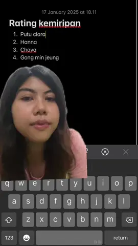 Kenapa enggak ada yang bilang aku mirip goo min si sih🫠🙂‍↕️ ?#putuclara #hanna #chava #gominjeong #ratingkemiripan 