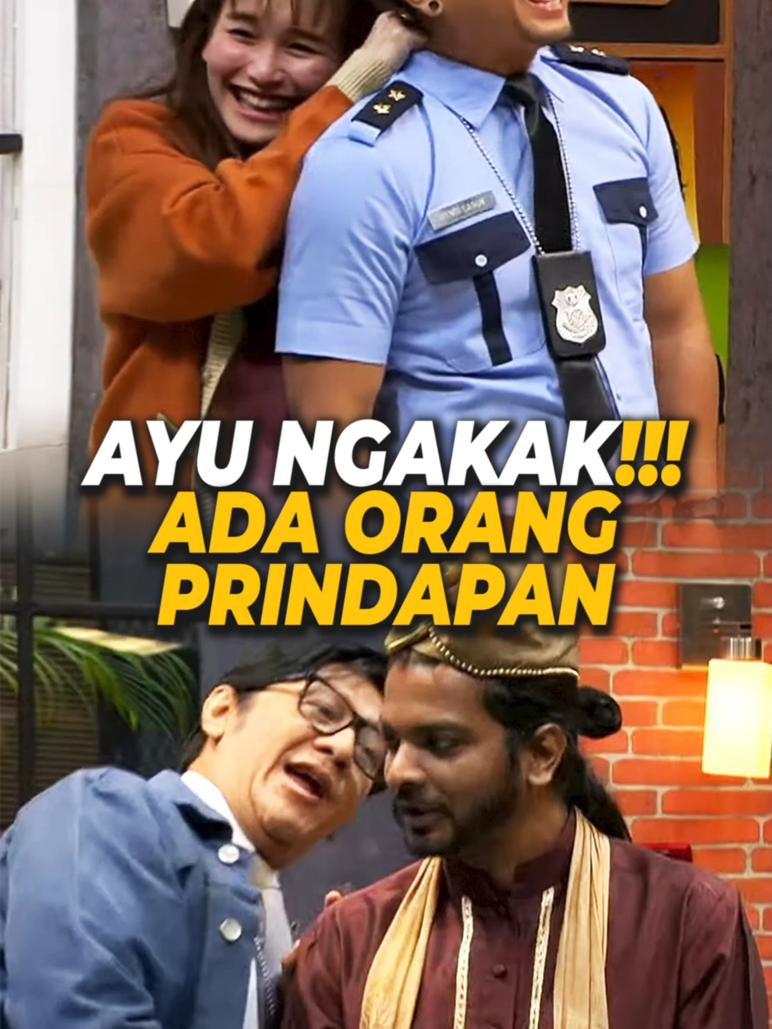 AYU NGAKAK ADA ORANG PRINDAVAN 🤣#shorts #laporpaktrans7 #wendy #ayutingting #kondre #surya