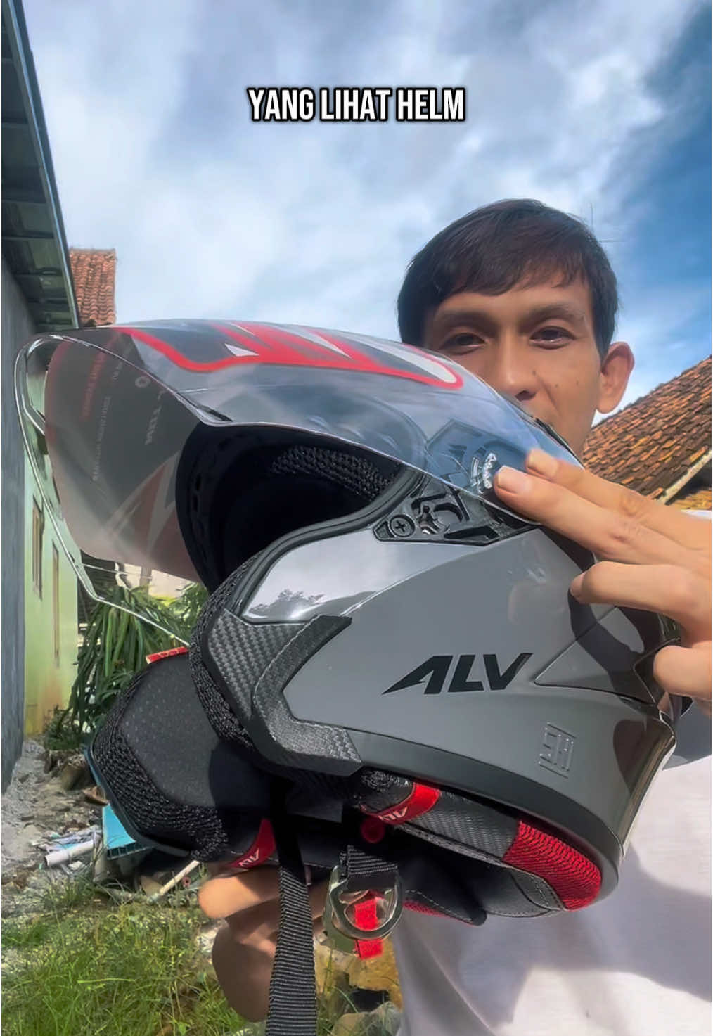 Helm ALV ULTRON PRO Paket Ganteng #helm #helmalv #helmspoiler #topkeranjang 