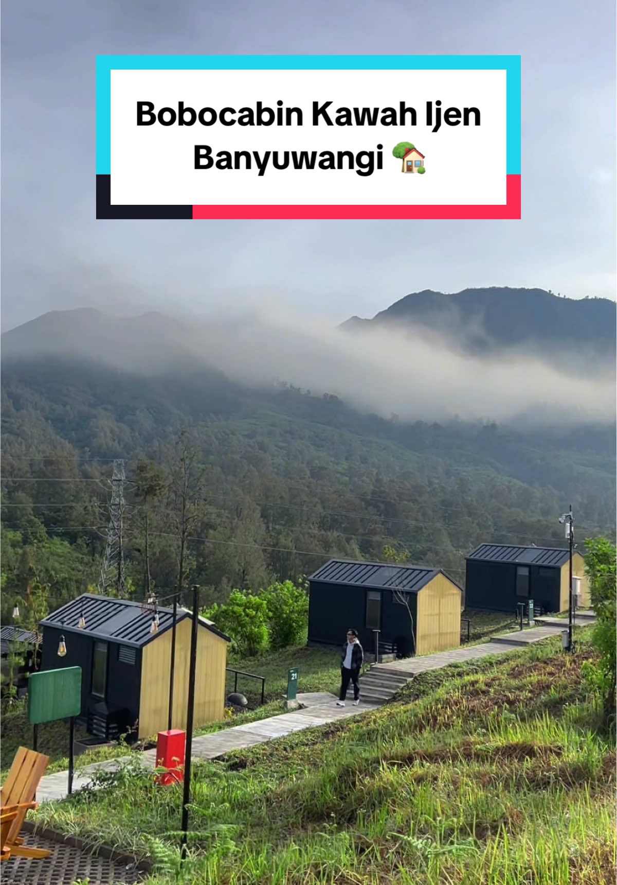 Bobocabin Kawah Ijen Banyuwangi 🏔️🏡  #bobocabinijen #bobocabin #banyuwangi #kawahijen 