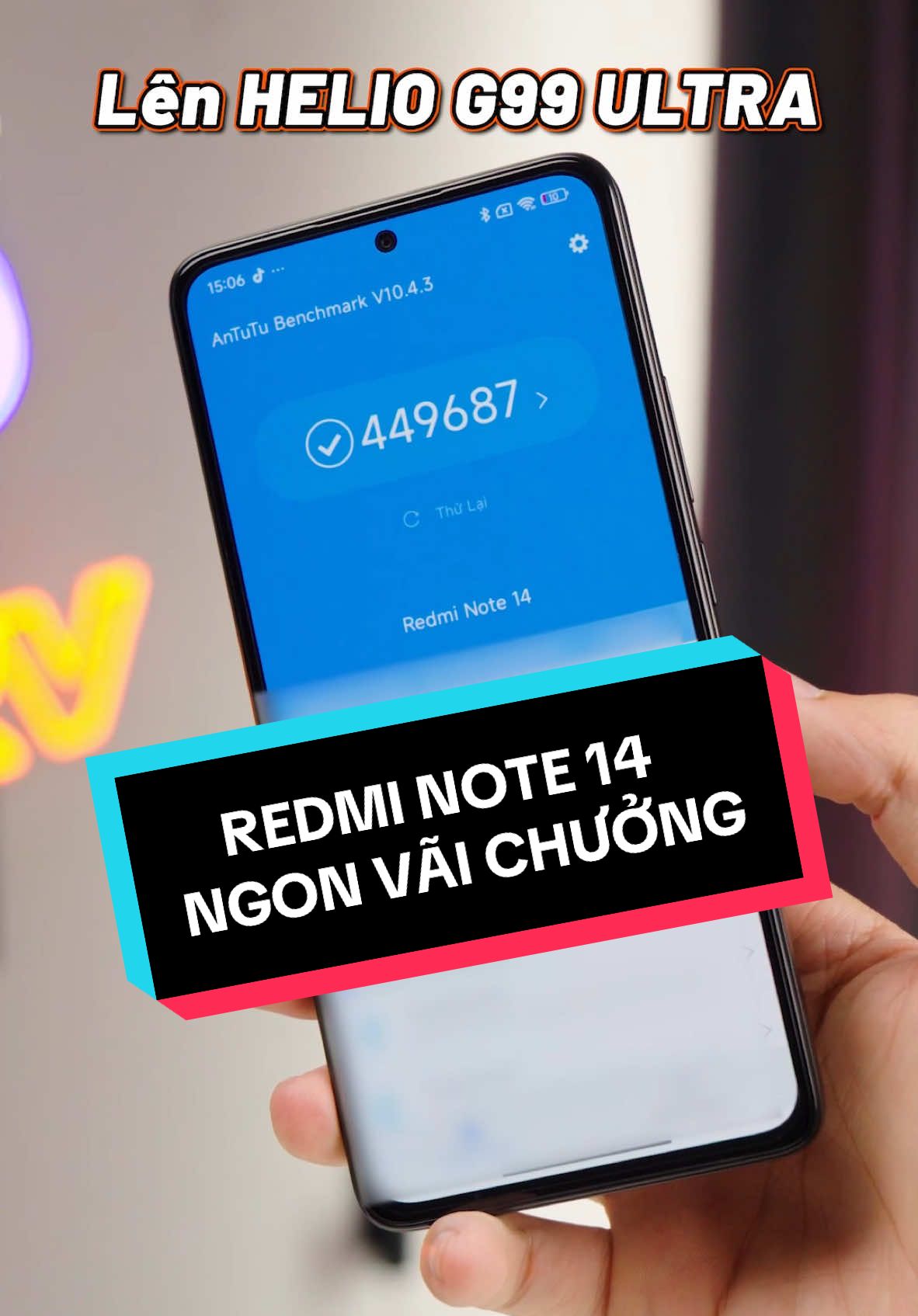 Xiaomi đã sửa sai! Redmi Note 14 ngon thật đấy 😬😬😬 #hungrv #cellphonesvn 