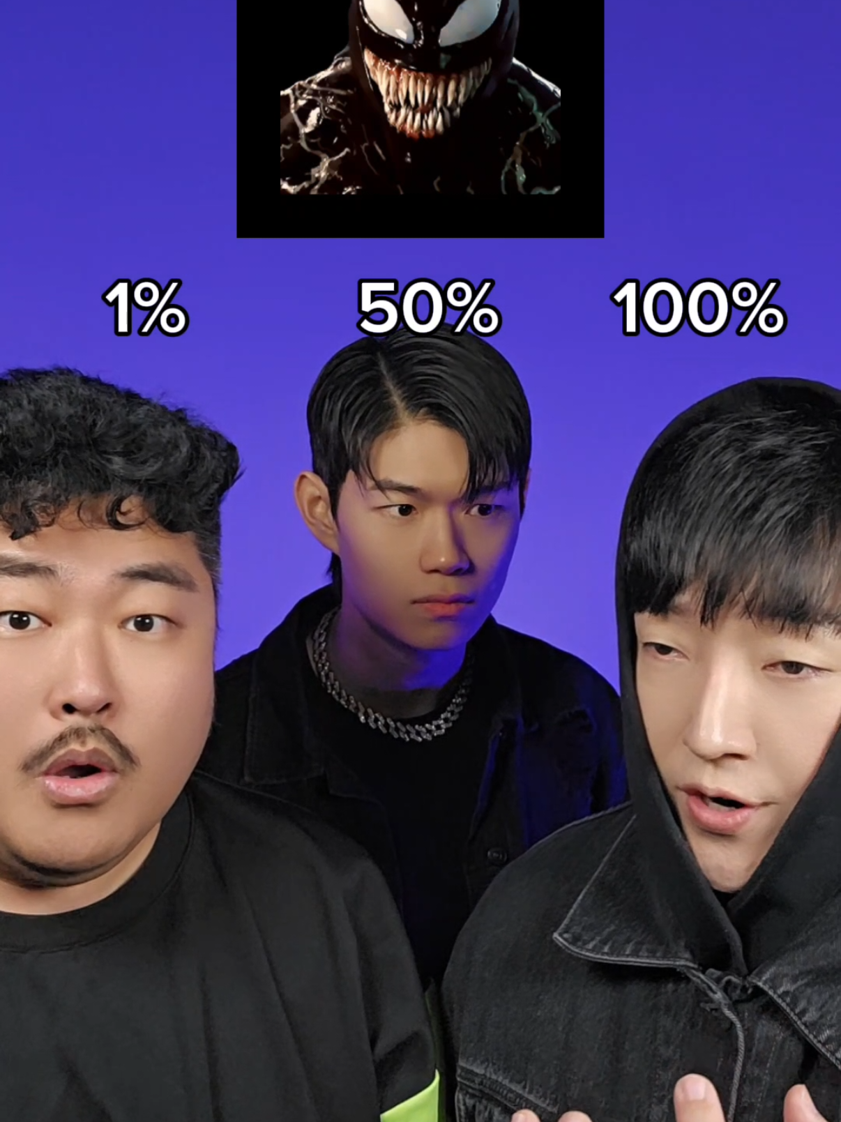 1% vs 50% vs 100% #TeamREAL @beatboxklim @RATINO 