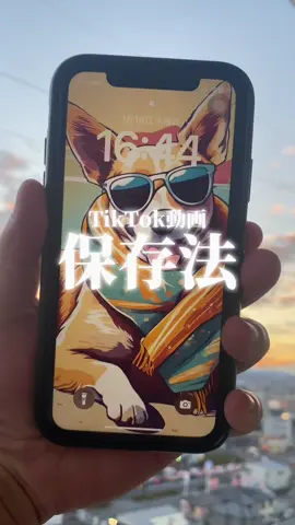 9割の人が知らない、TikTok保存の方法を紹介！！ #iphone #Apple #裏技 #tiktokio