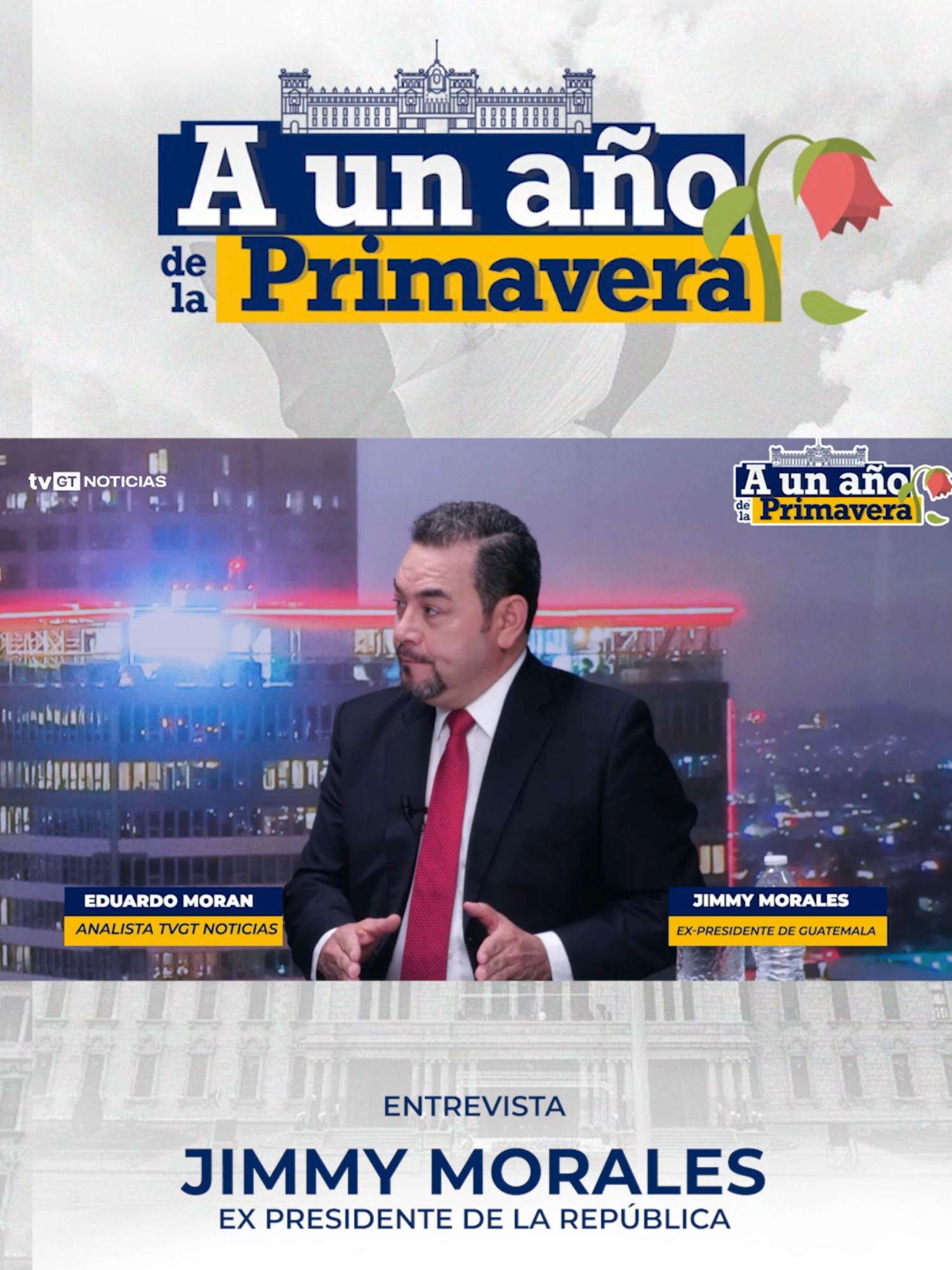 🔴 📹 A UN AÑO DE LA PRIMAVERA CON EL EXPRESIDENTE JIMMY MORALES #Guatemala #Guate #GT #Gobierno #Semilla #Bernardo #Arevalo #Viral #Parati #PartiGT