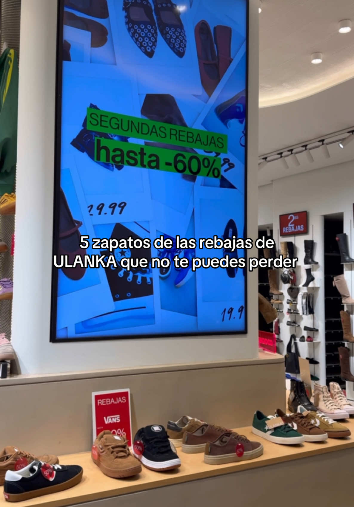 Nuestras Segundas Rebajas ya están aquí 🔥💸🛒 zapatos desde 19,99€!!  - #fyp #parati #rebajas #zapatos #ulanka #fashion #viral 