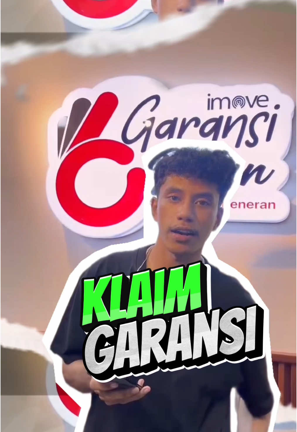 Nih bukti klaim garansi di imove yang #garansinyabeneran  #imovestore #garansi6bulan 