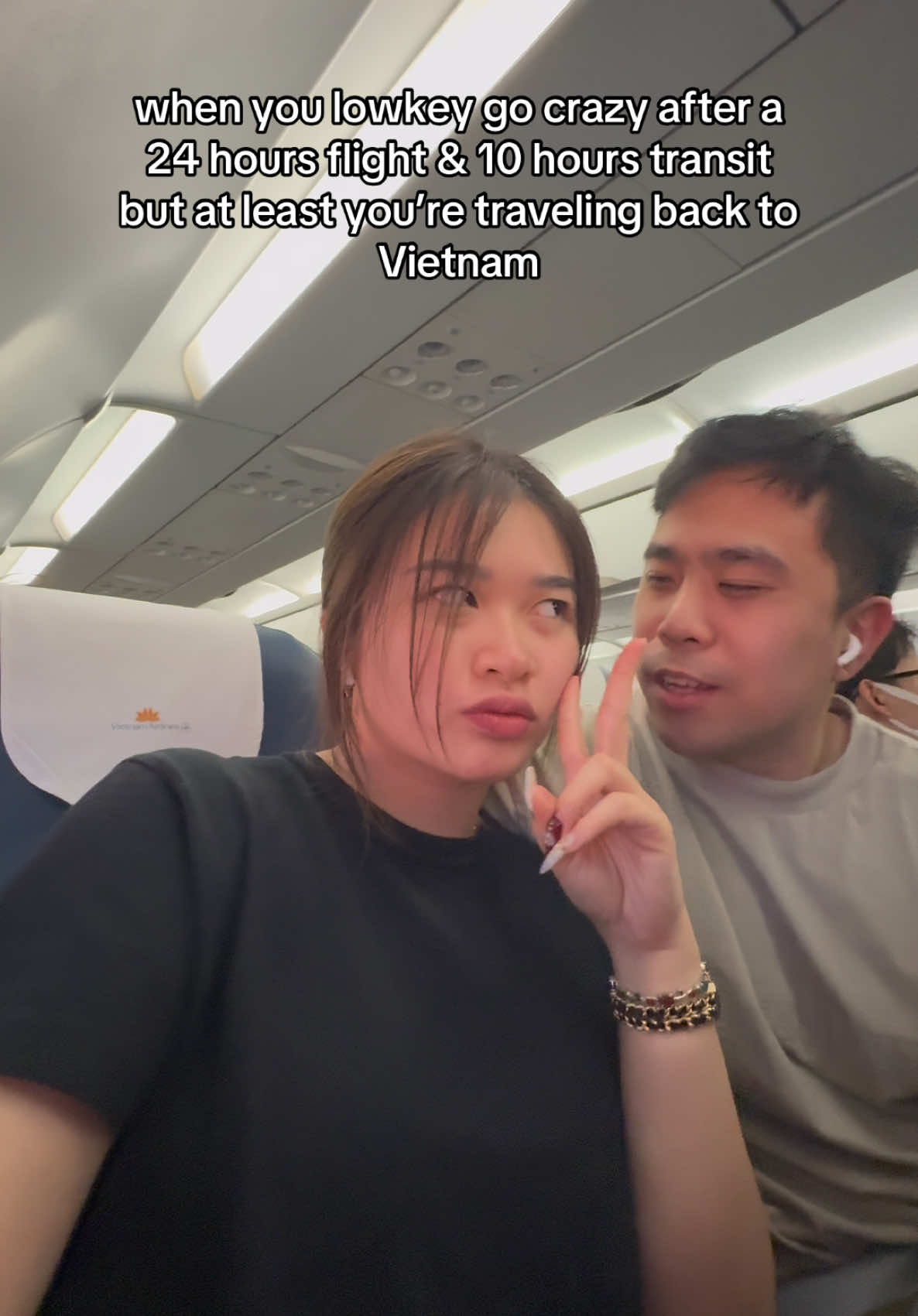 24 hour traveling and transit back home but we’re happy #vietnamesefood #saigon #tiktokban #viet #vietnamese #asian #asiantiktok #fypシ #fyppppppppppppppppppppppp #internationalstudent #studyabroad #nyclife #nyctiktok #nycblogger #trending #xuhuong #xuhuongtiktok #duhoc #duhocsinhmy #duhocmy #duhocsinh #makeup #skincare #fashion #OOTD #contentcreator #funny #meme #relatable #douyin #giaitritonghop #giaitritiktok #lamdep #chamsocda #makeuptutorial #review #vietnamesegirl #saigonese #imjustagirl 