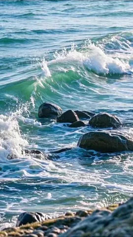 #fyp #foryoupage #livewallpaper #peaceful #relax #ocean #healing #oceantiktok #2k #foryourpage #nature #amazing #natureathome 