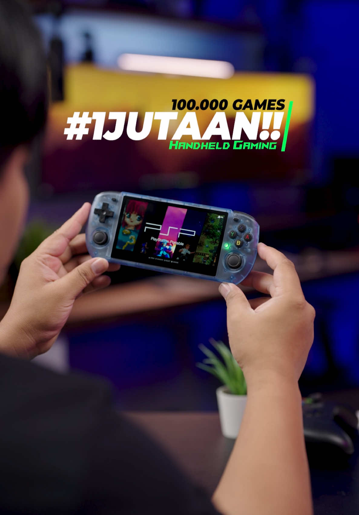 HandHeld Gaming Se-KEREEN ini Cuma 1JUTAAN Lho!! Tentu Lancar Buat Emulator Ringan.. Bahkan PSP Juga Aman!! Gimana Tertarik? Coba Kasih Koment….