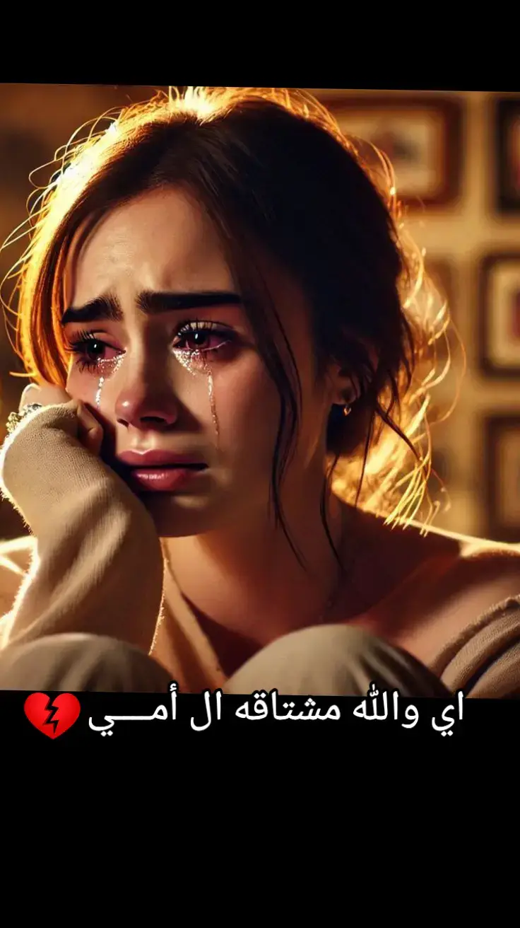 مشتاگلچ والشوگ يكتل يايمه💔😭😔 اوووف يايمه انحرمت من حضنج🫂😭💔 اللهم ارحم روحآ اشتقت اليها🤲😥