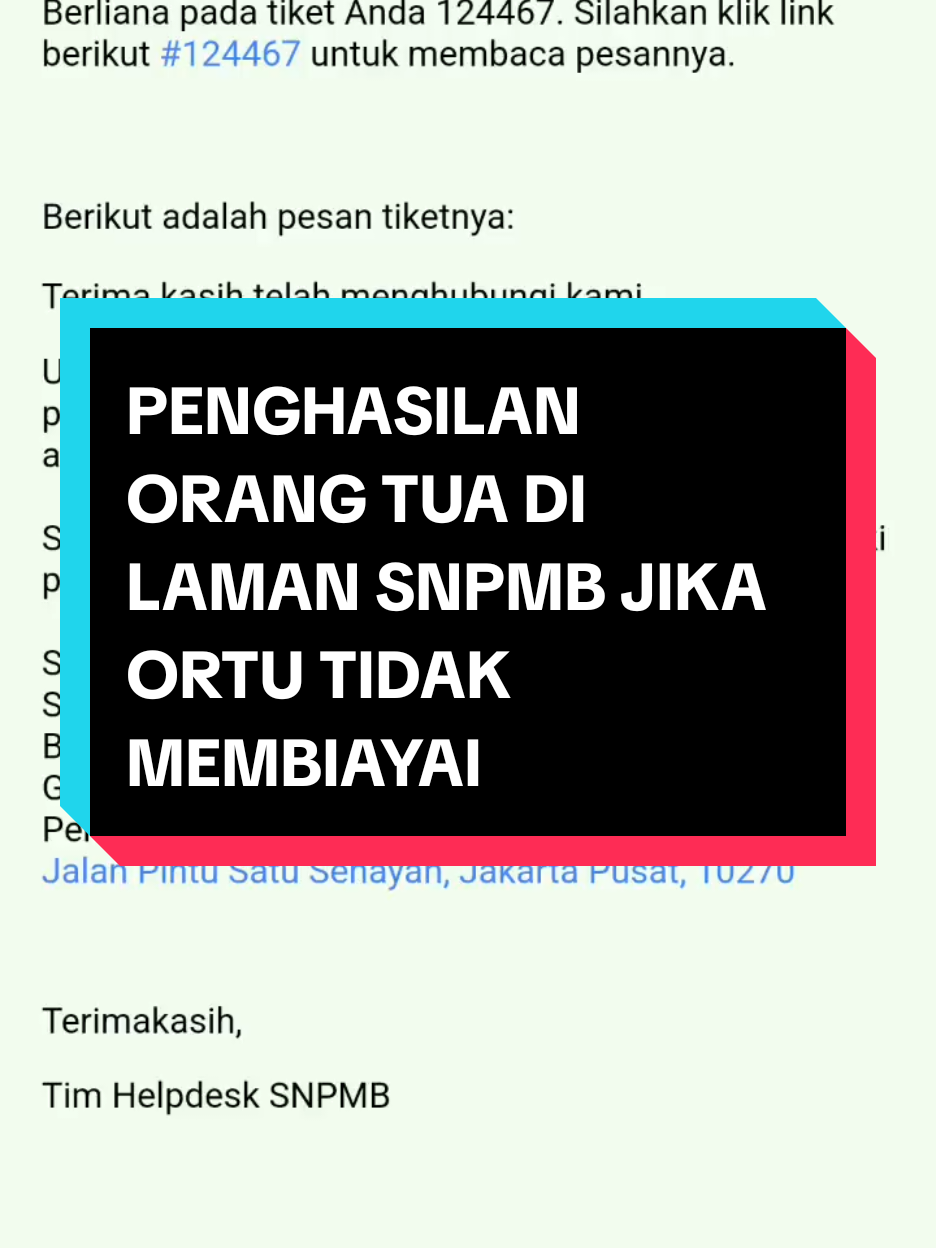 Menjawab pertanyaan teman teman terkait penghasilan ayah/ibu ketika ortu telah tiada atau ortu tidak membiayai, atau kakak bahkan om yang membiayai itu seperti apa? nah berikut saya jelaskan di video #snpmb2025 #pejuangptn2025 #kipkuliah #penghasilanortu #verifikasisnpmb #registrasisnpmb2025 #snbp2025 #snbt2025 #gapyear2025 